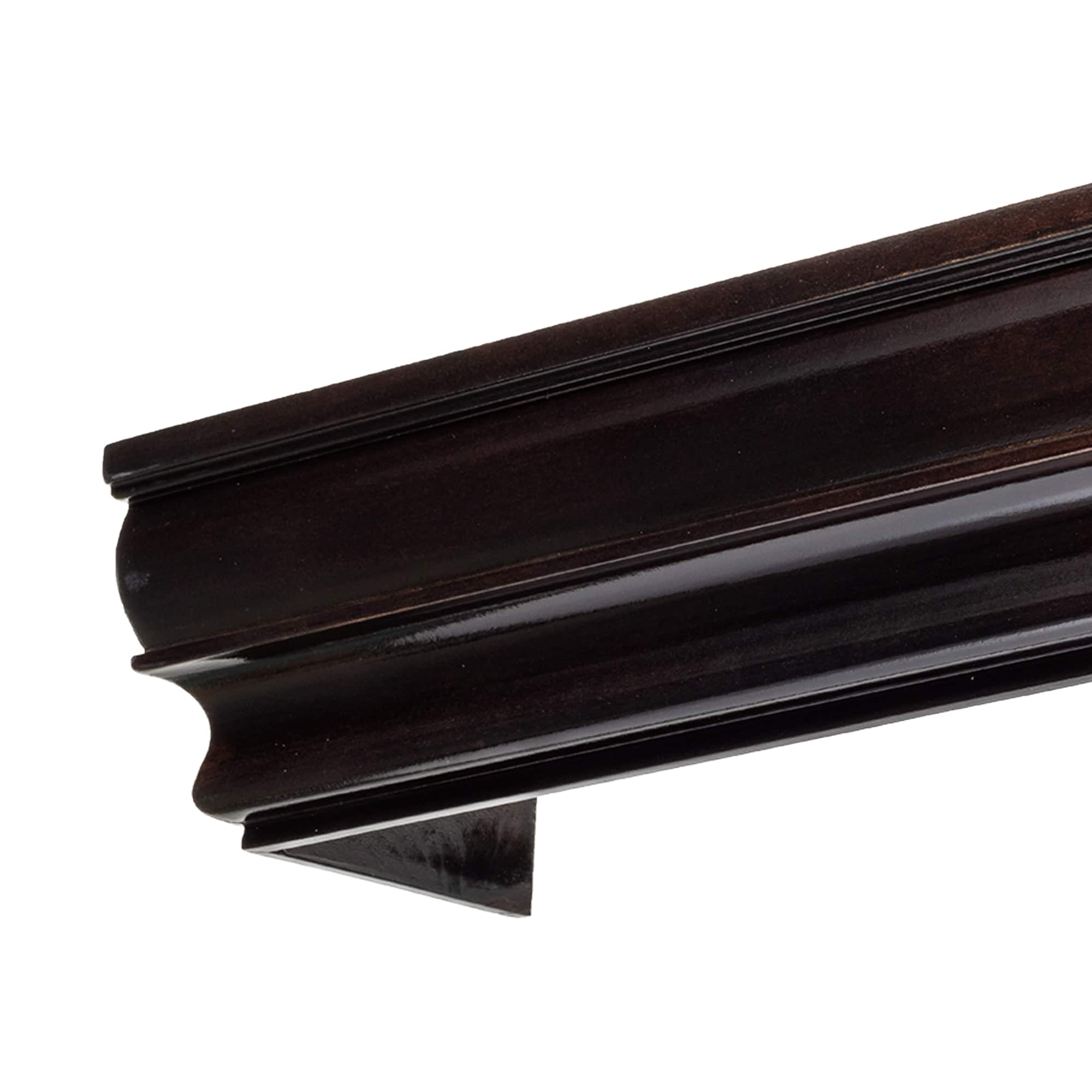 Firenze fa előlapos függönykarnis wenge Firenze fa előlapos függönykarnis Wenge