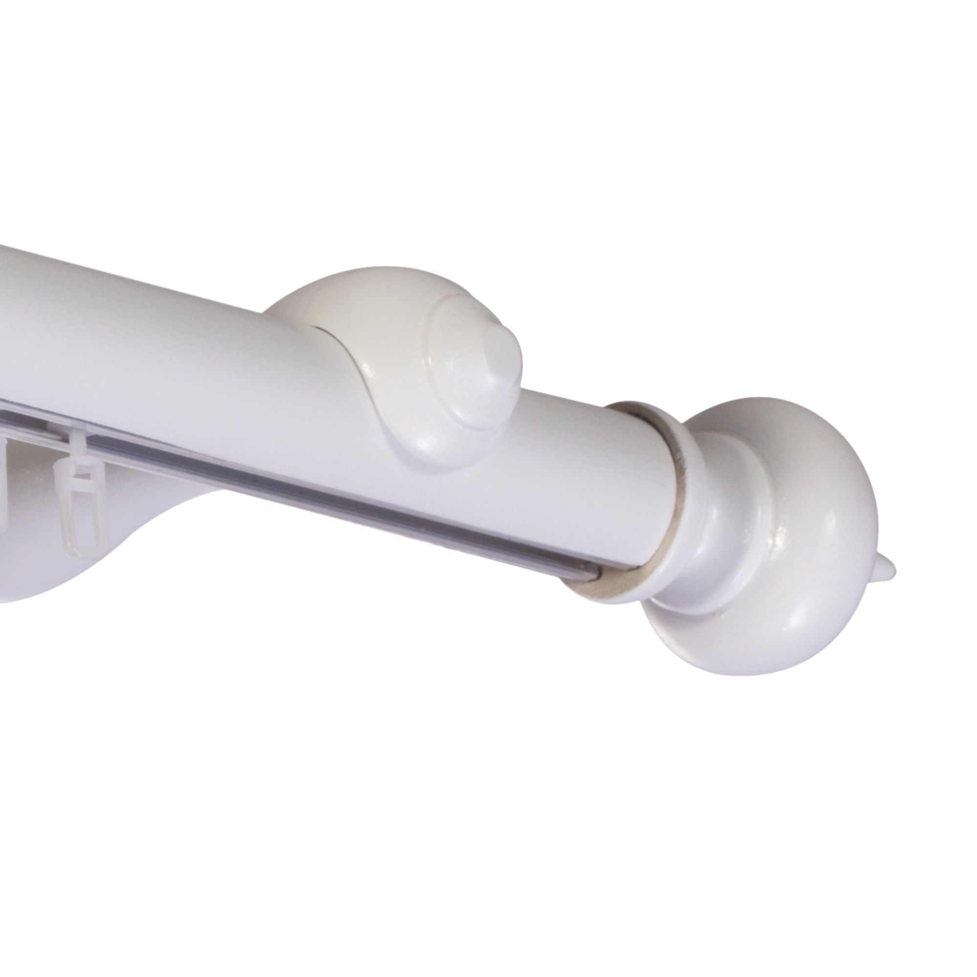 Stella egy alumíniumsínes fa rúdkarnis alb Stella egy alumíniumsínes fa rúdkarnis Fehér