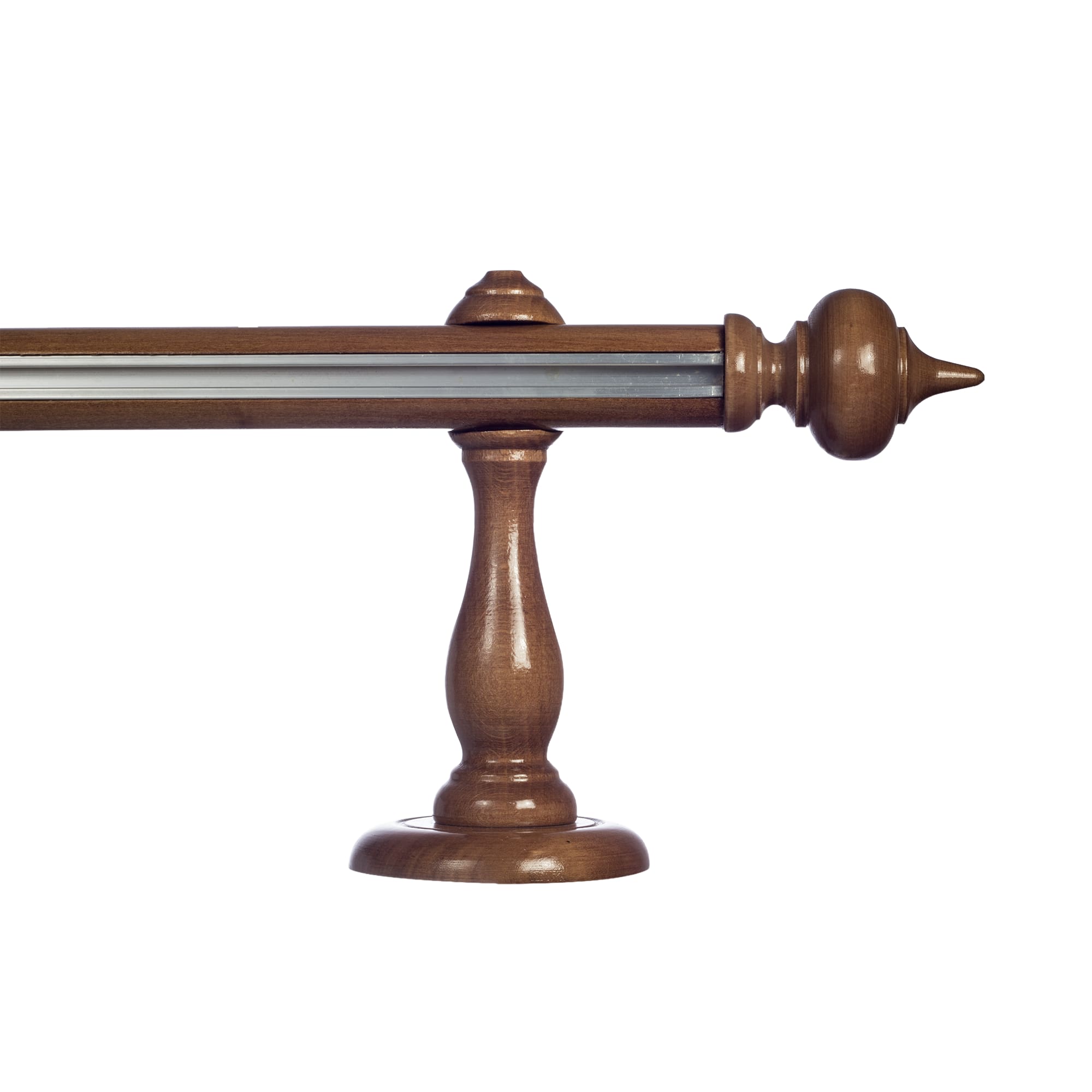 Stella egy alumíniumsínes fa rúdkarnis stejar Stella egy alumíniumsínes fa rúdkarnis Tölgy