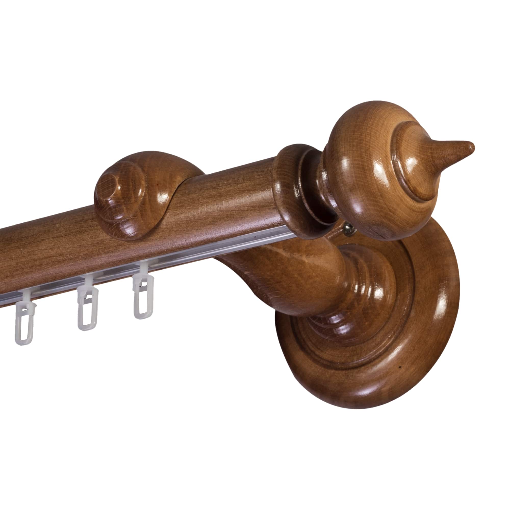 Stella egy alumíniumsínes fa rúdkarnis stejar Stella egy alumíniumsínes fa rúdkarnis Tölgy