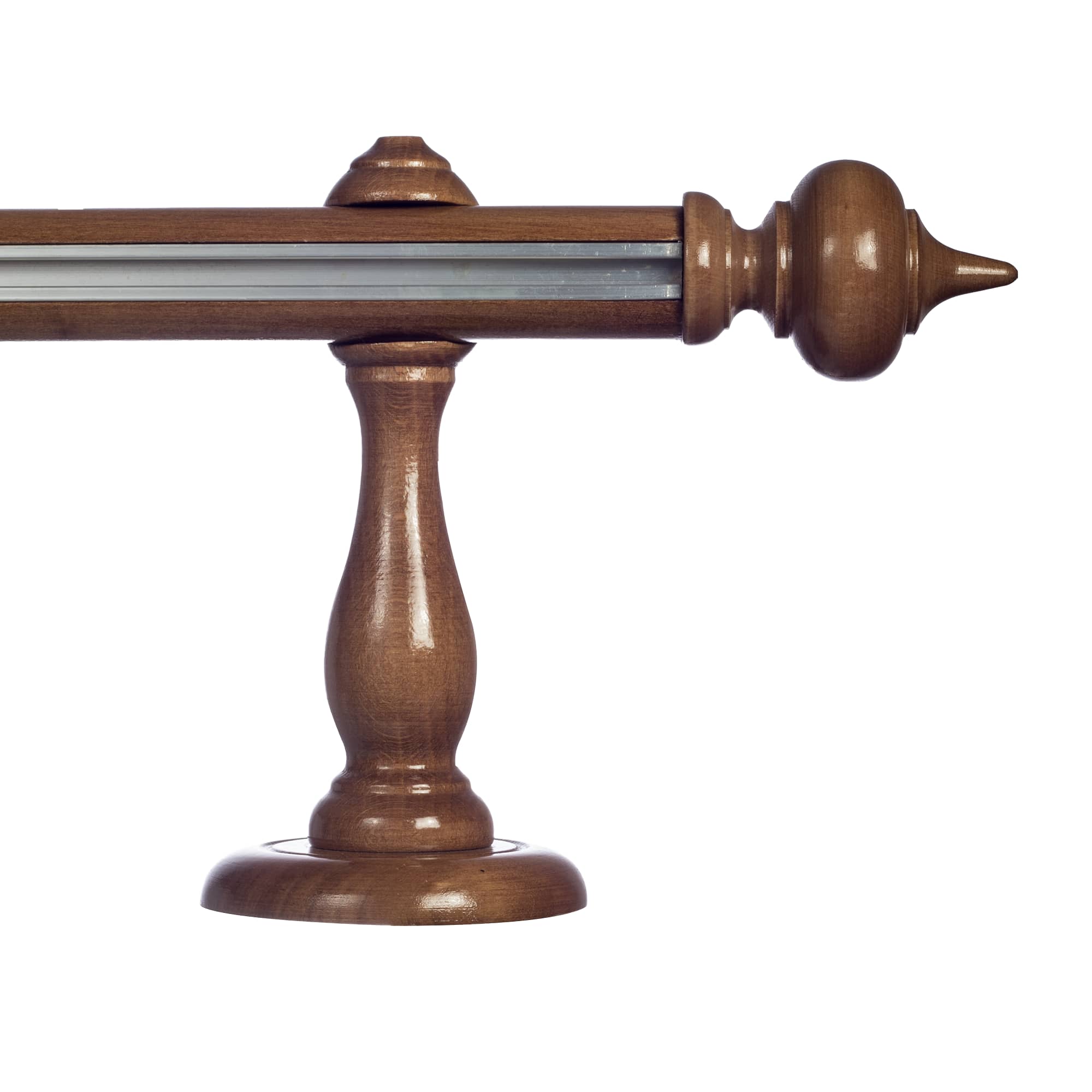 Stella egy alumíniumsínes fa rúdkarnis stejar Stella egy alumíniumsínes fa rúdkarnis Tölgy