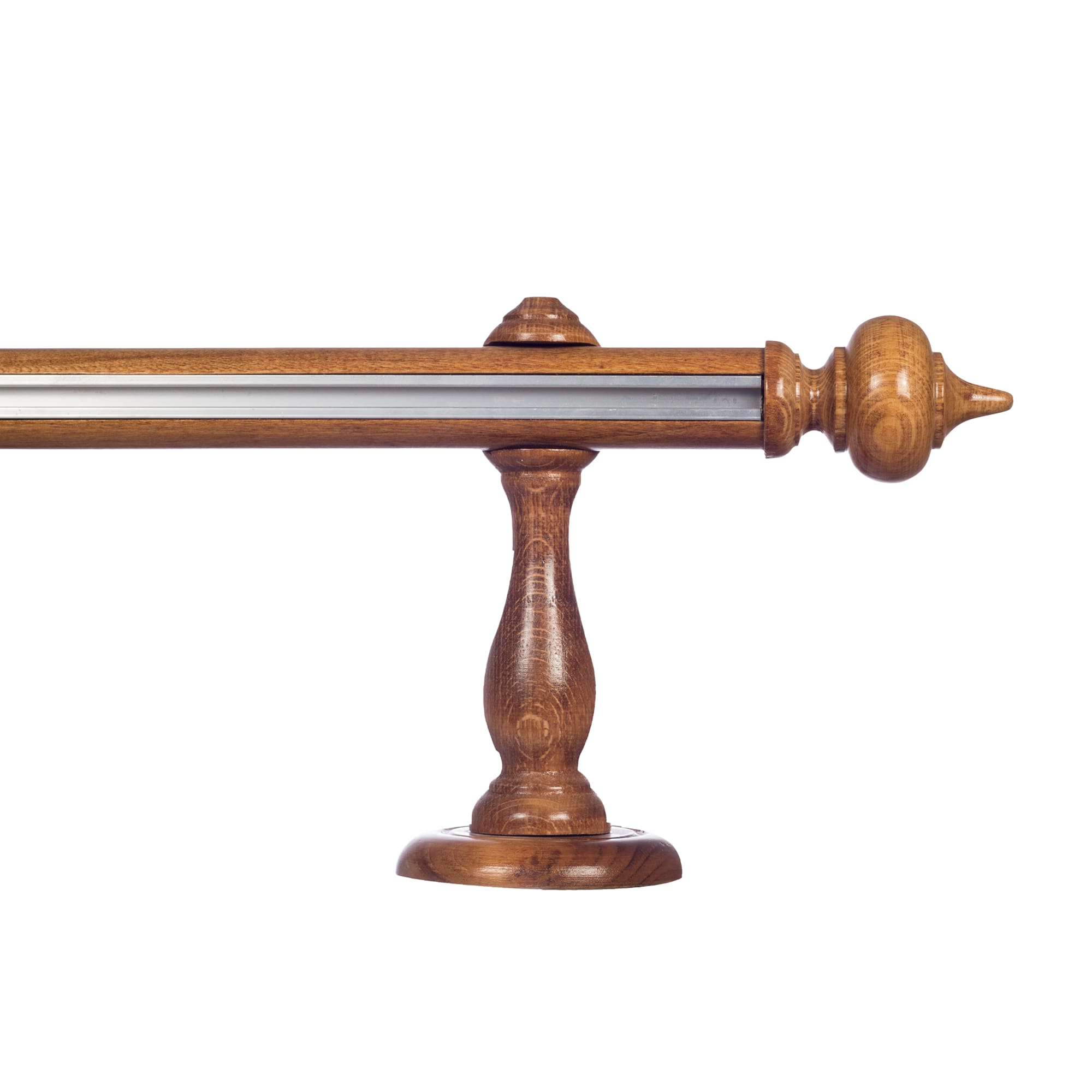 Stella egy alumíniumsínes fa rúdkarnis stejar_auriu Stella egy alumíniumsínes fa rúdkarnis Stejar_auriu