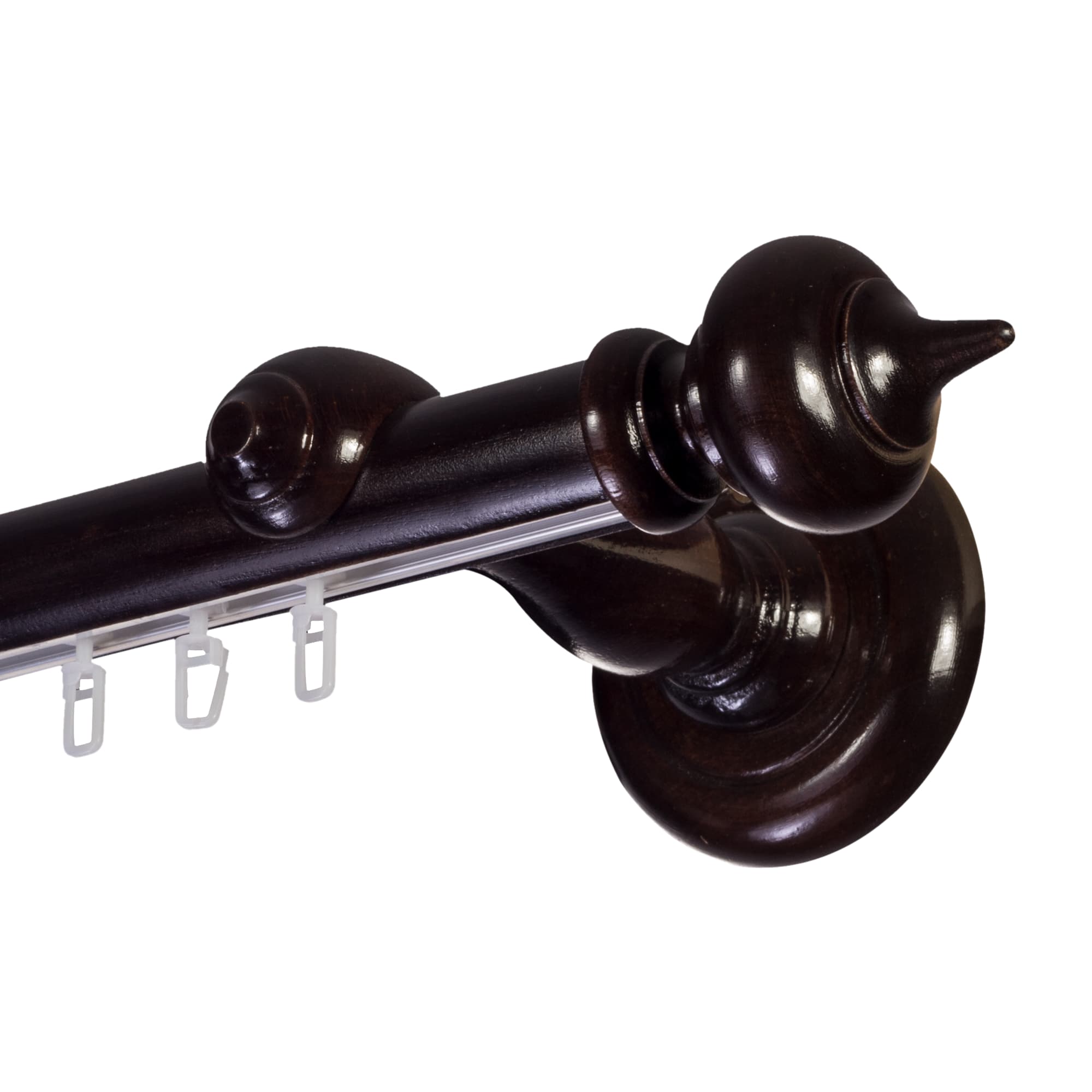 Stella egy alumíniumsínes fa rúdkarnis wenge Stella egy alumíniumsínes fa rúdkarnis Wenge