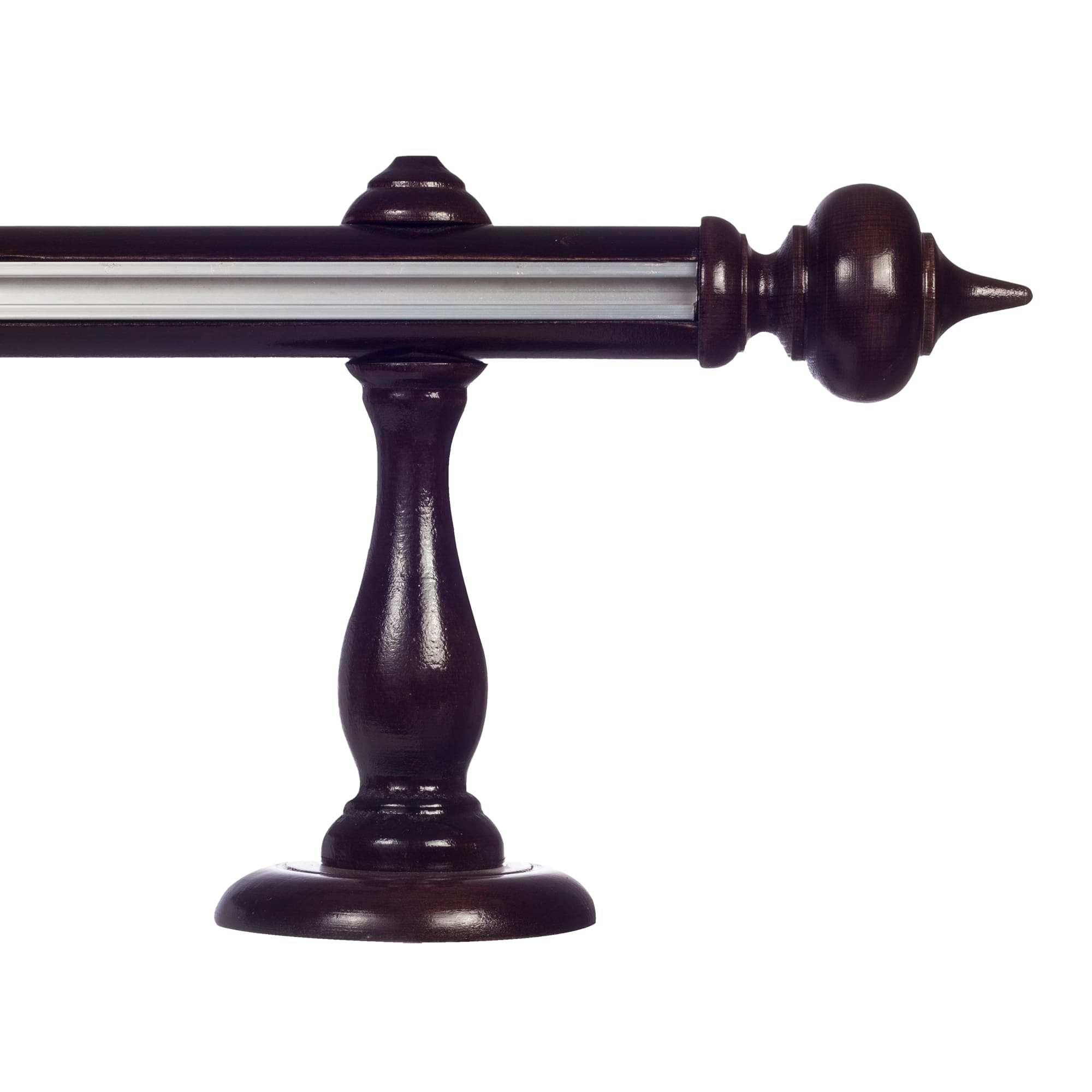 Stella egy alumíniumsínes fa rúdkarnis wenge Stella egy alumíniumsínes fa rúdkarnis Wenge