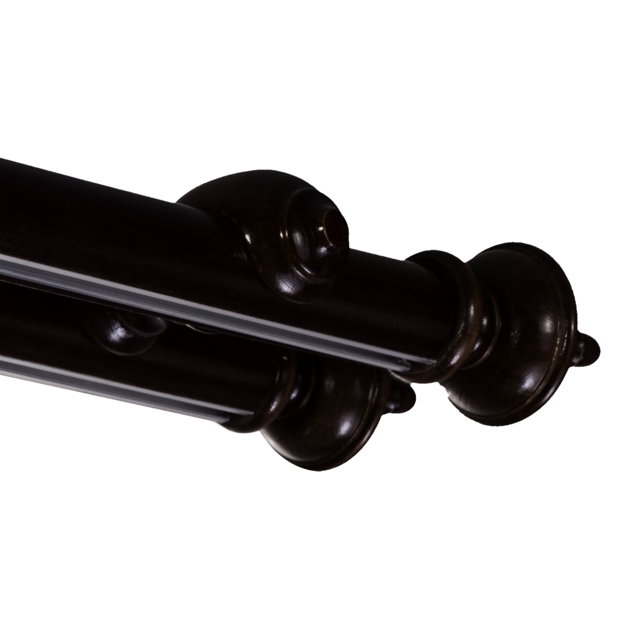 Stella két alumíniumsínes fa rúdkarnis negru Stella két alumíniumsínes fa rúdkarnis Fekete