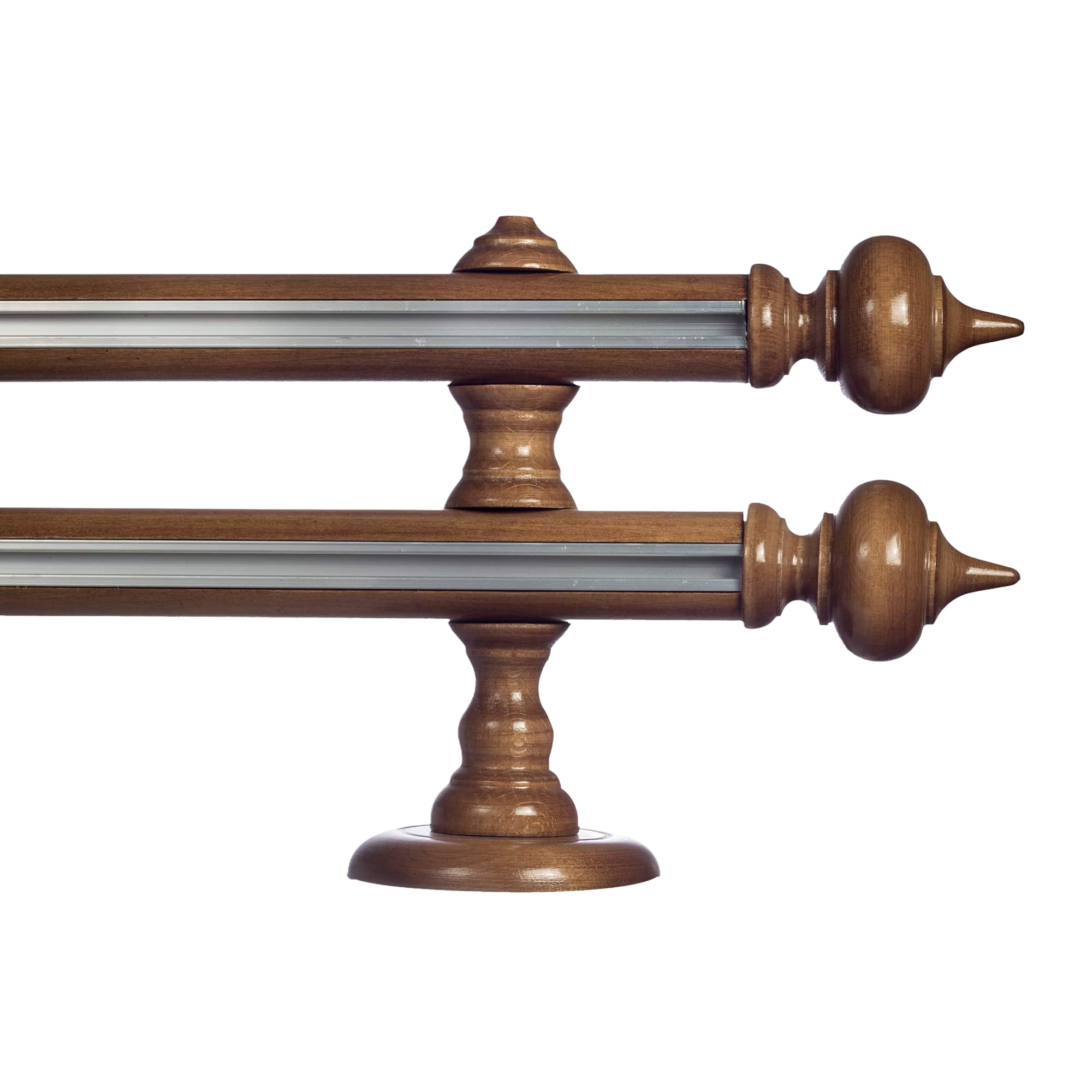 Stella két alumíniumsínes fa rúdkarnis stejar Stella két alumíniumsínes fa rúdkarnis Tölgy