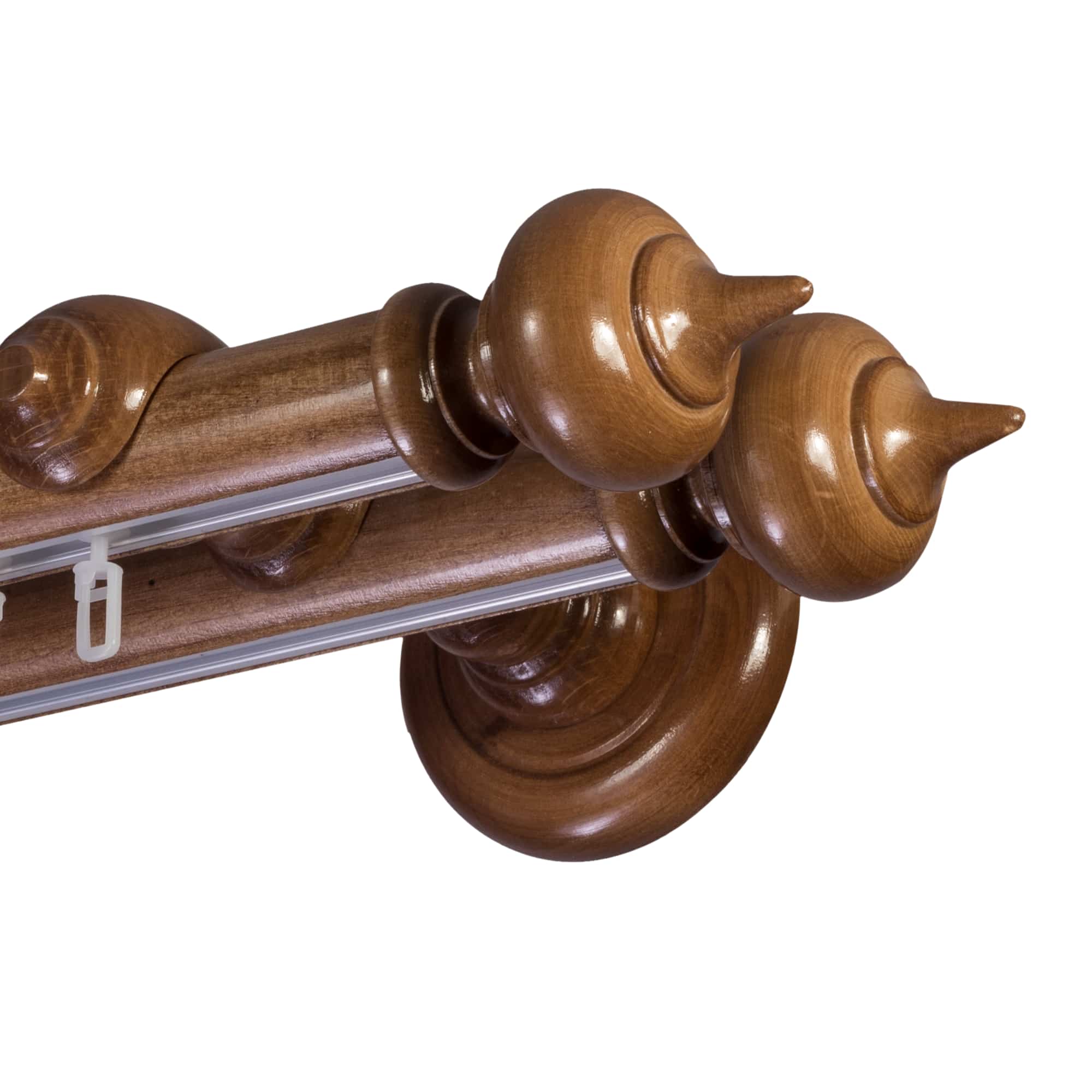 Stella két alumíniumsínes fa rúdkarnis stejar Stella két alumíniumsínes fa rúdkarnis Tölgy