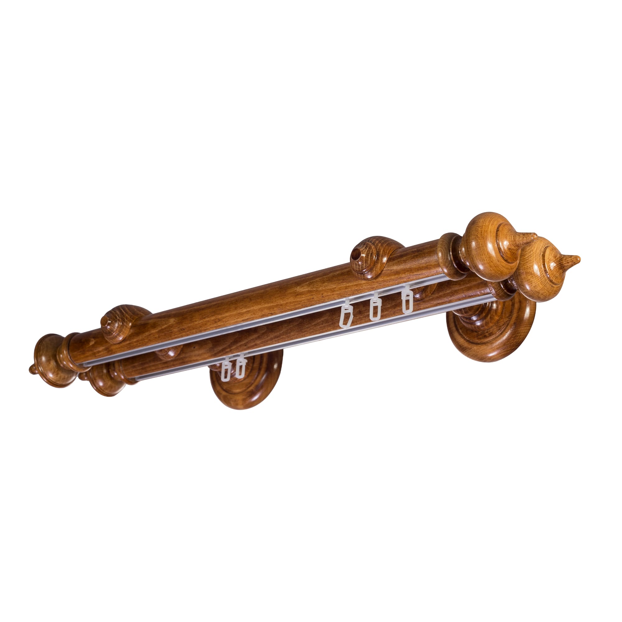 Stella két alumíniumsínes fa rúdkarnis stejar_auriu Stella két alumíniumsínes fa rúdkarnis Stejar_auriu