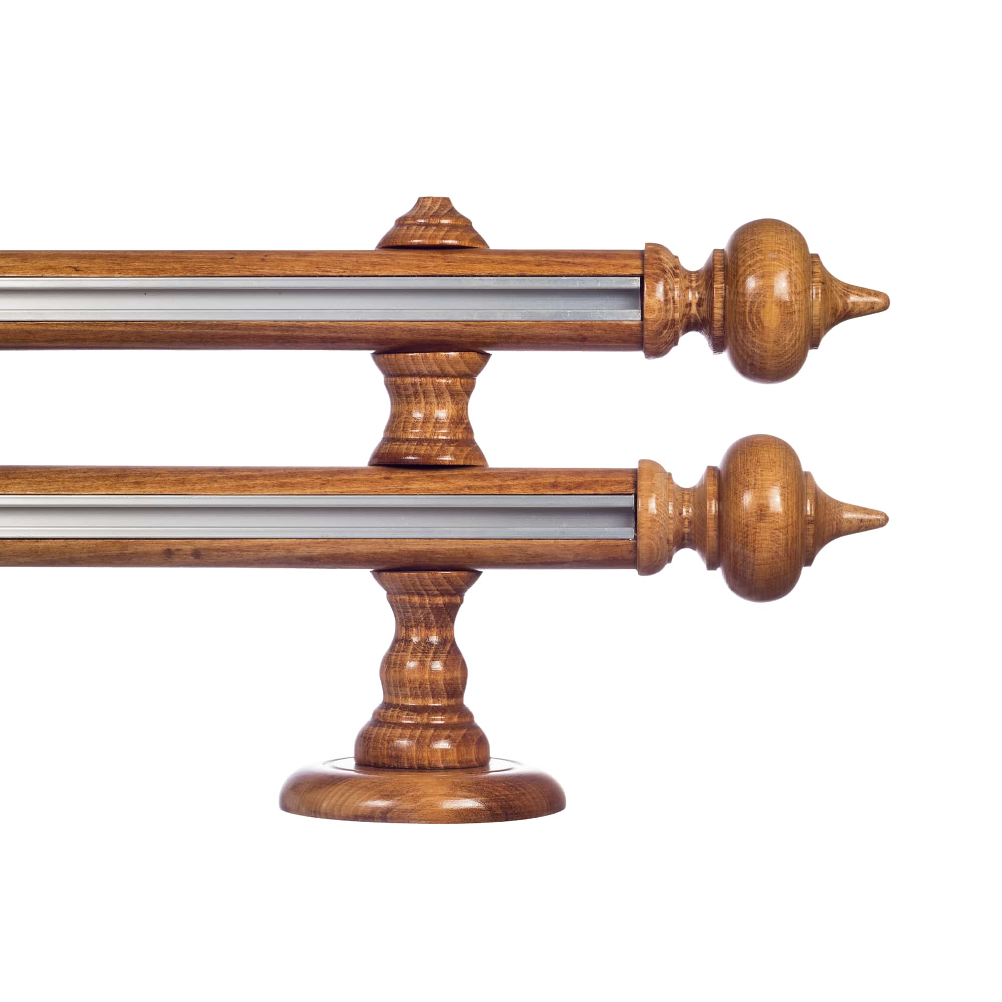 Stella két alumíniumsínes fa rúdkarnis stejar Stella két alumíniumsínes fa rúdkarnis Tölgy