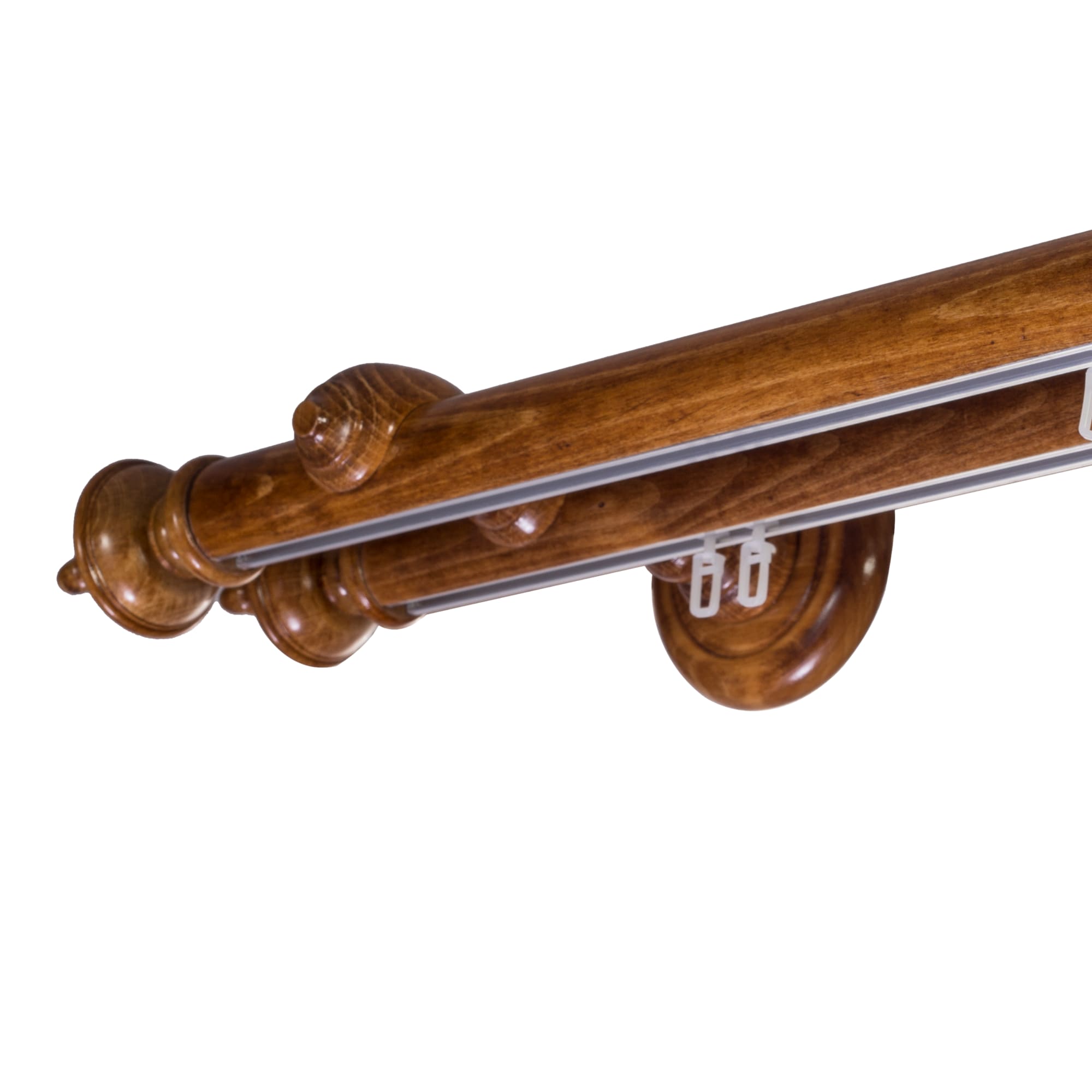 Stella két alumíniumsínes fa rúdkarnis stejar_auriu Stella két alumíniumsínes fa rúdkarnis Stejar_auriu