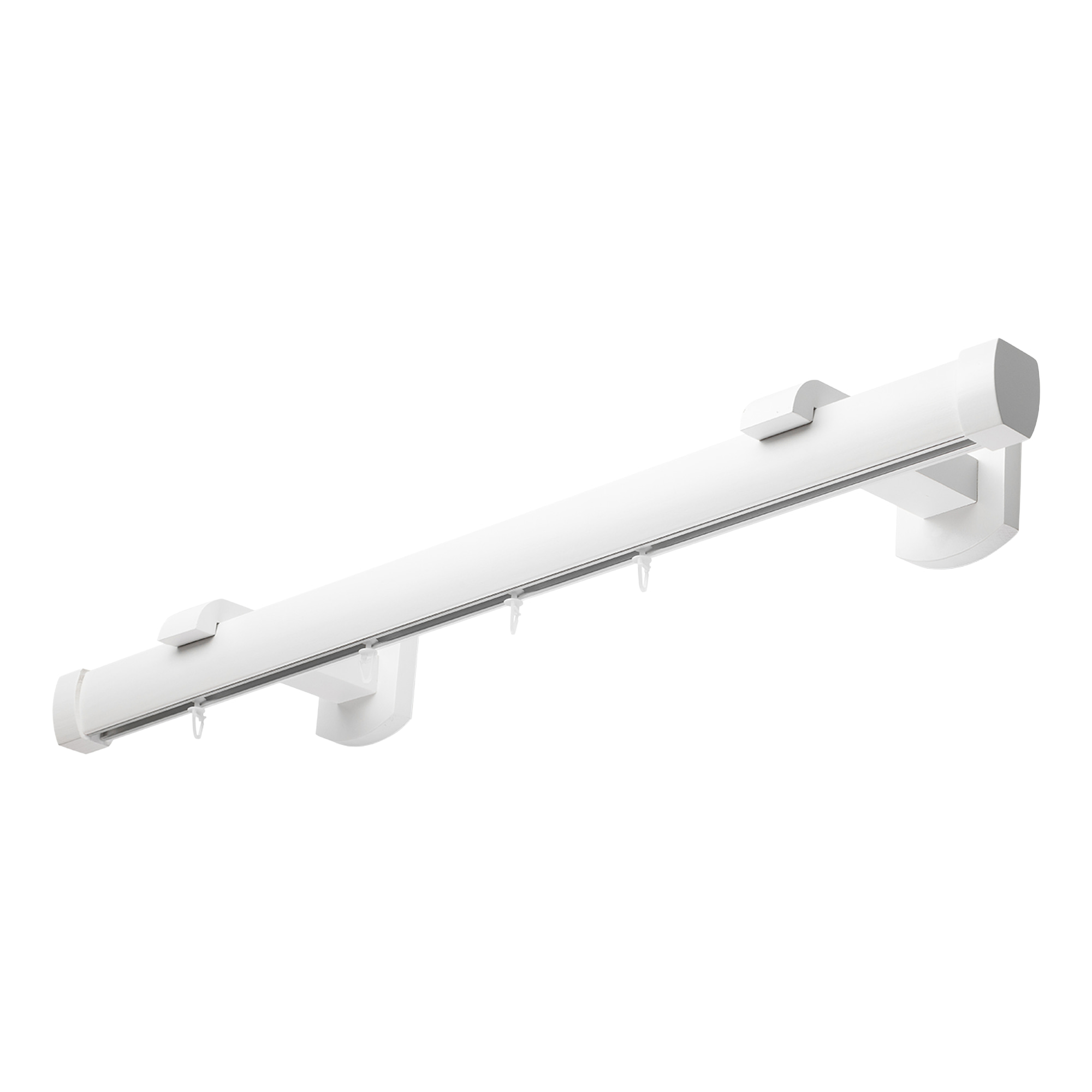 Domino egy alumíniumsínes profilkarnis alb Domino egy alumíniumsínes profilkarnis Fehér