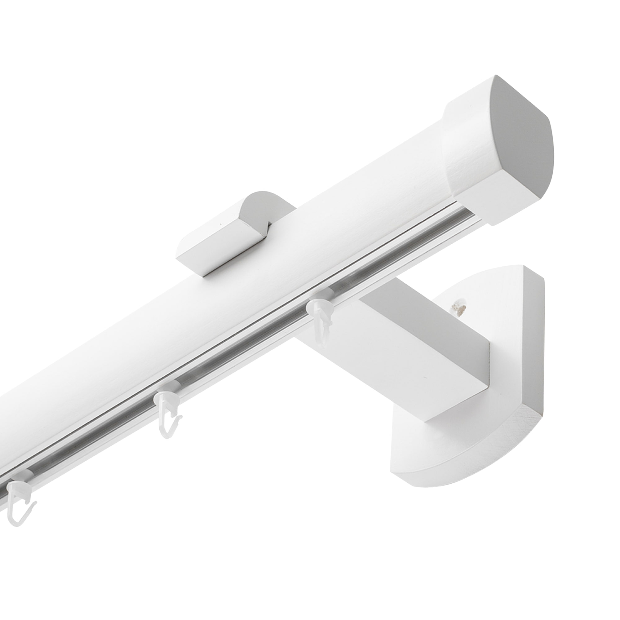 Domino egy alumíniumsínes profilkarnis alb Domino egy alumíniumsínes profilkarnis Fehér