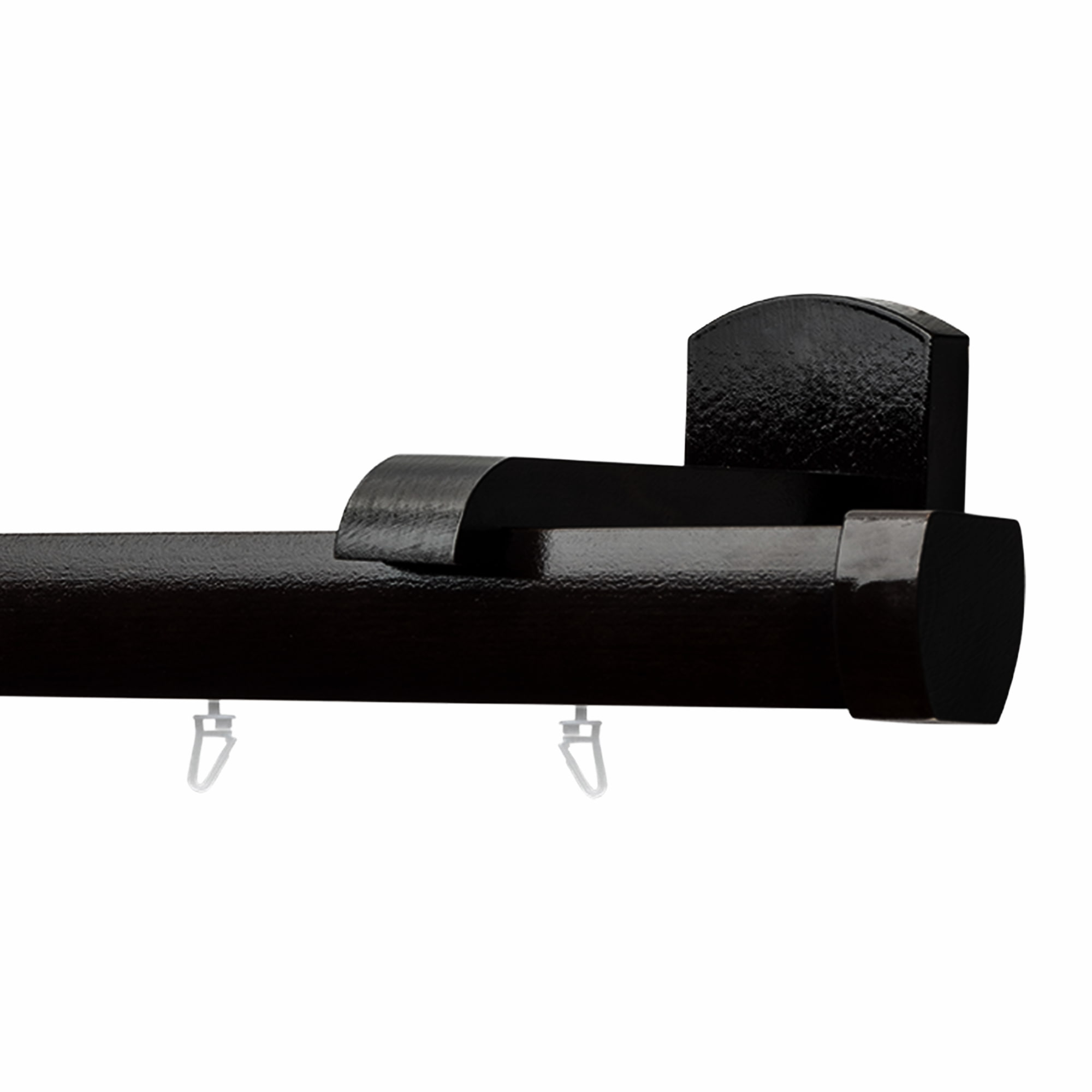 Domino egy alumíniumsínes profilkarnis negru Domino egy alumíniumsínes profilkarnis Fekete