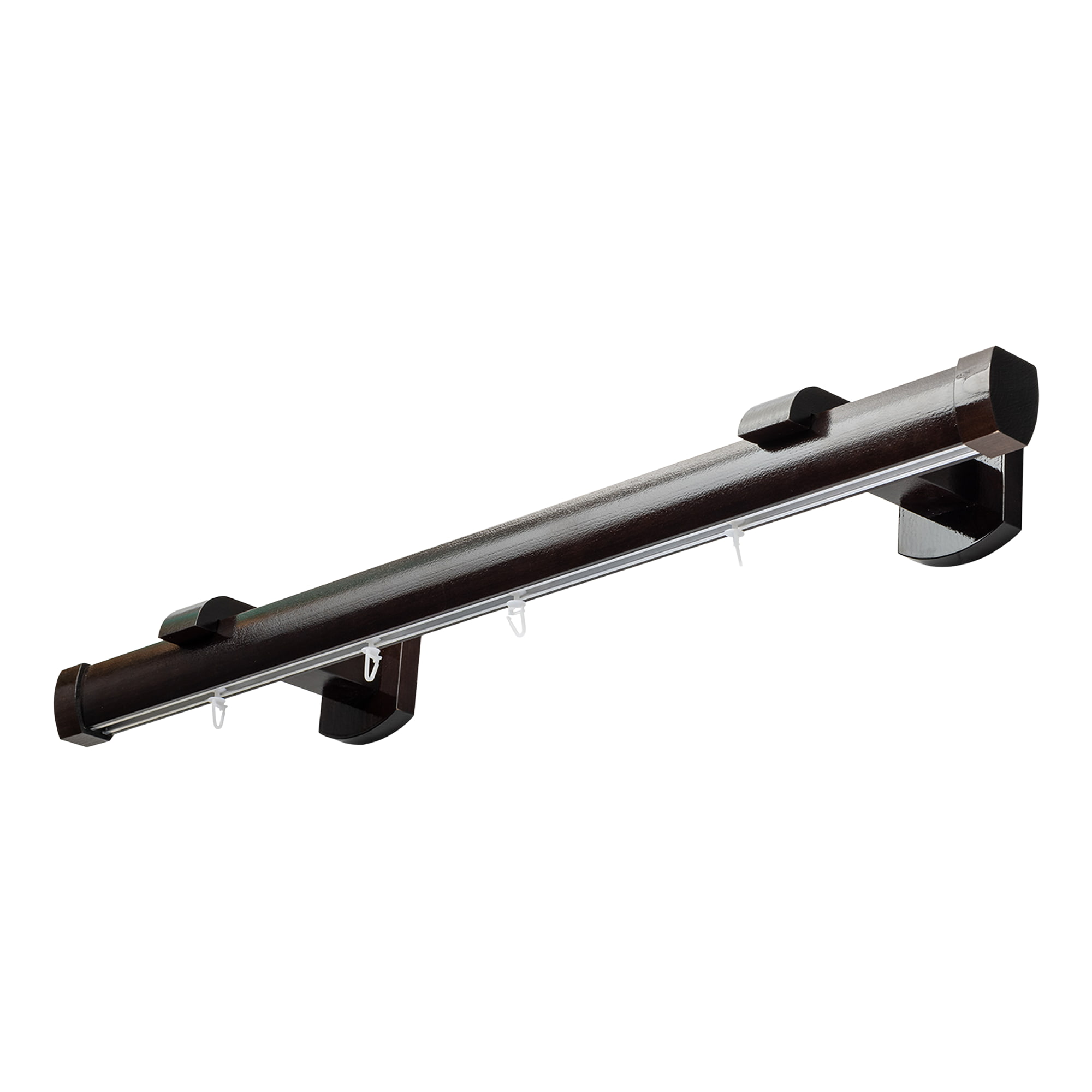 Domino egy alumíniumsínes profilkarnis wenge Domino egy alumíniumsínes profilkarnis Wenge