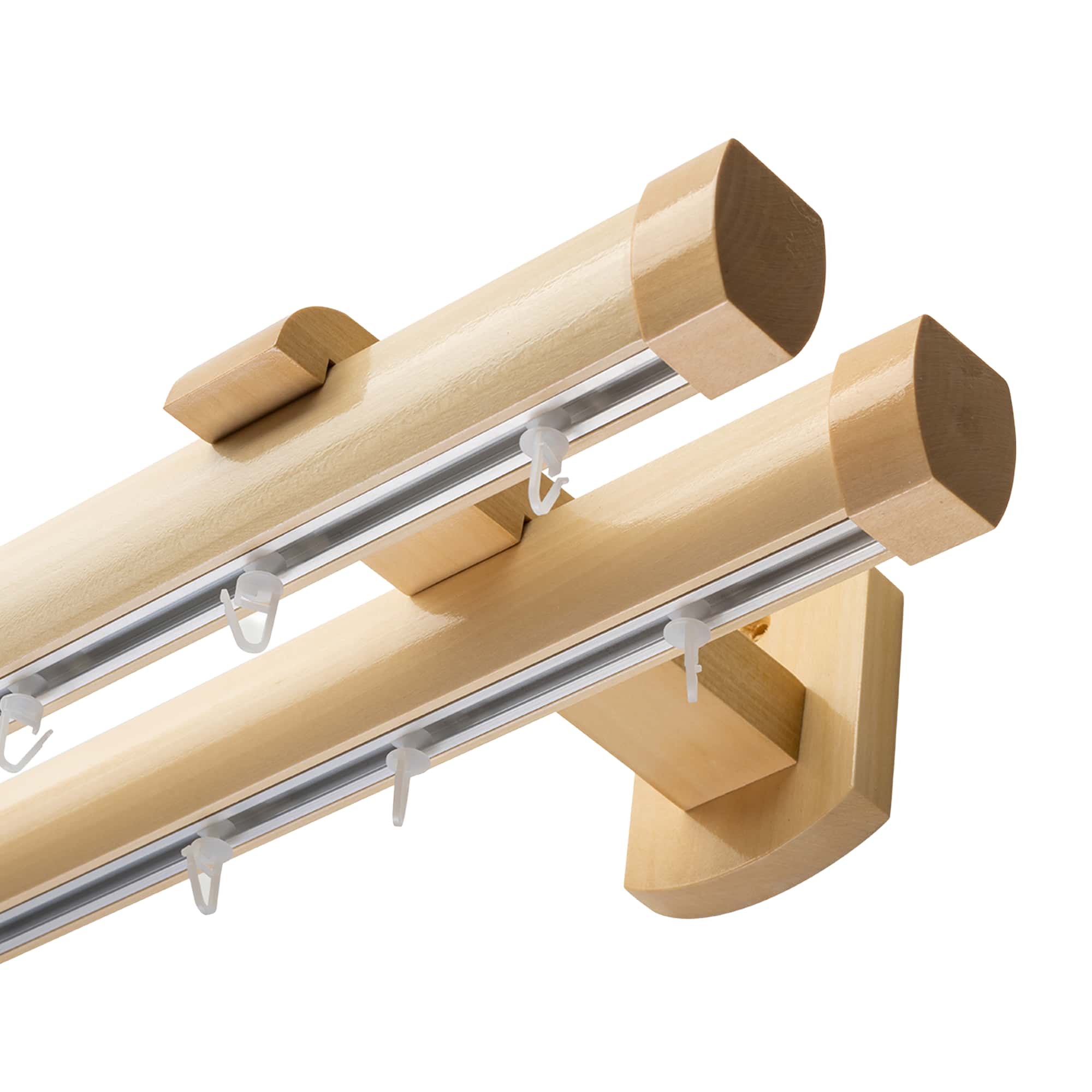 Domino két alumíniumsínes profilkarnis natur Domino két alumíniumsínes profilkarnis Natúr