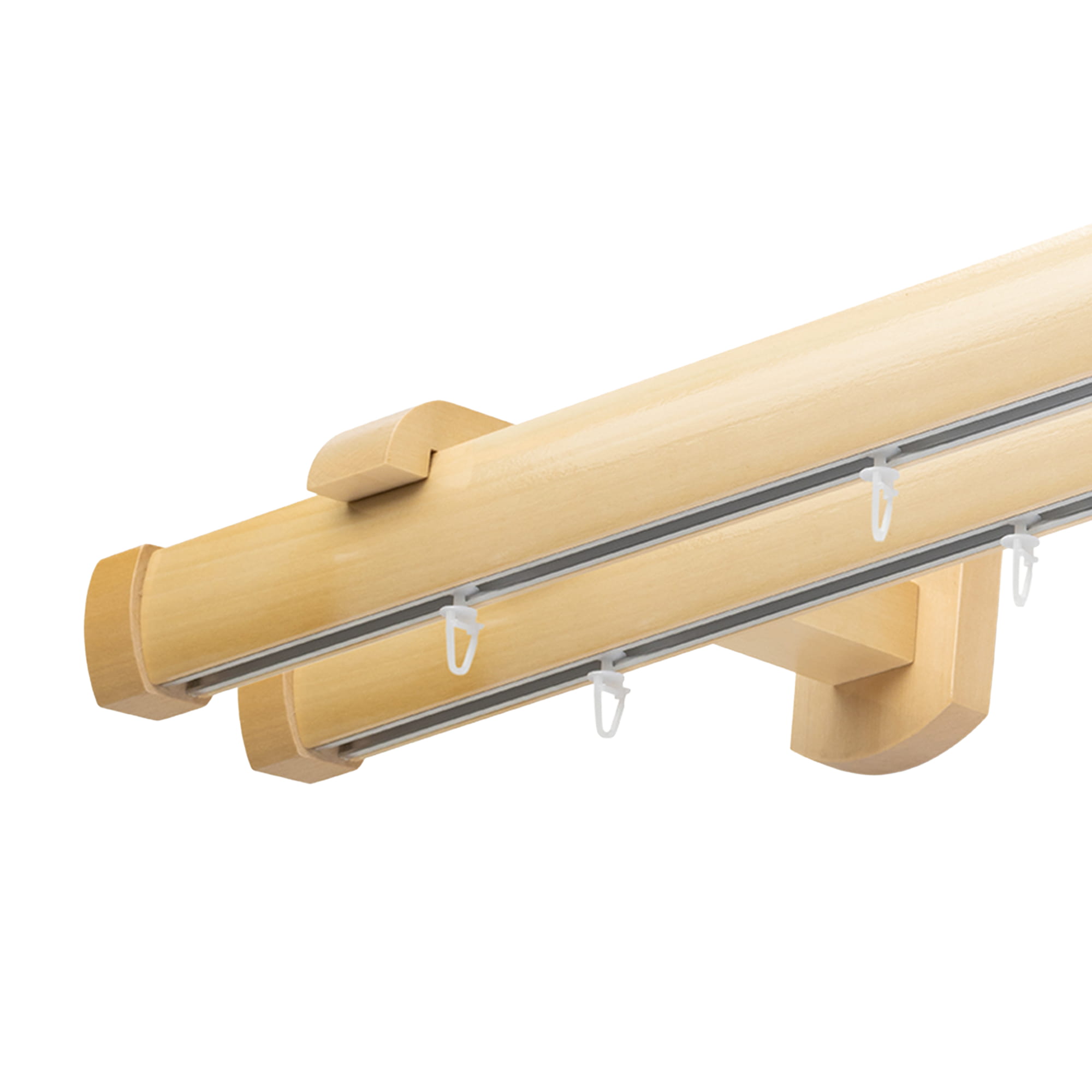 Domino két alumíniumsínes profilkarnis natur Domino két alumíniumsínes profilkarnis Natúr