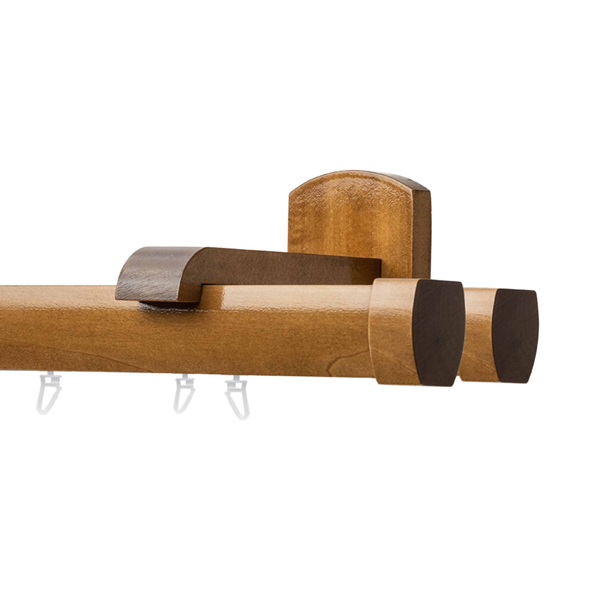 Domino két alumíniumsínes profilkarnis stejar Domino két alumíniumsínes profilkarnis Tölgy