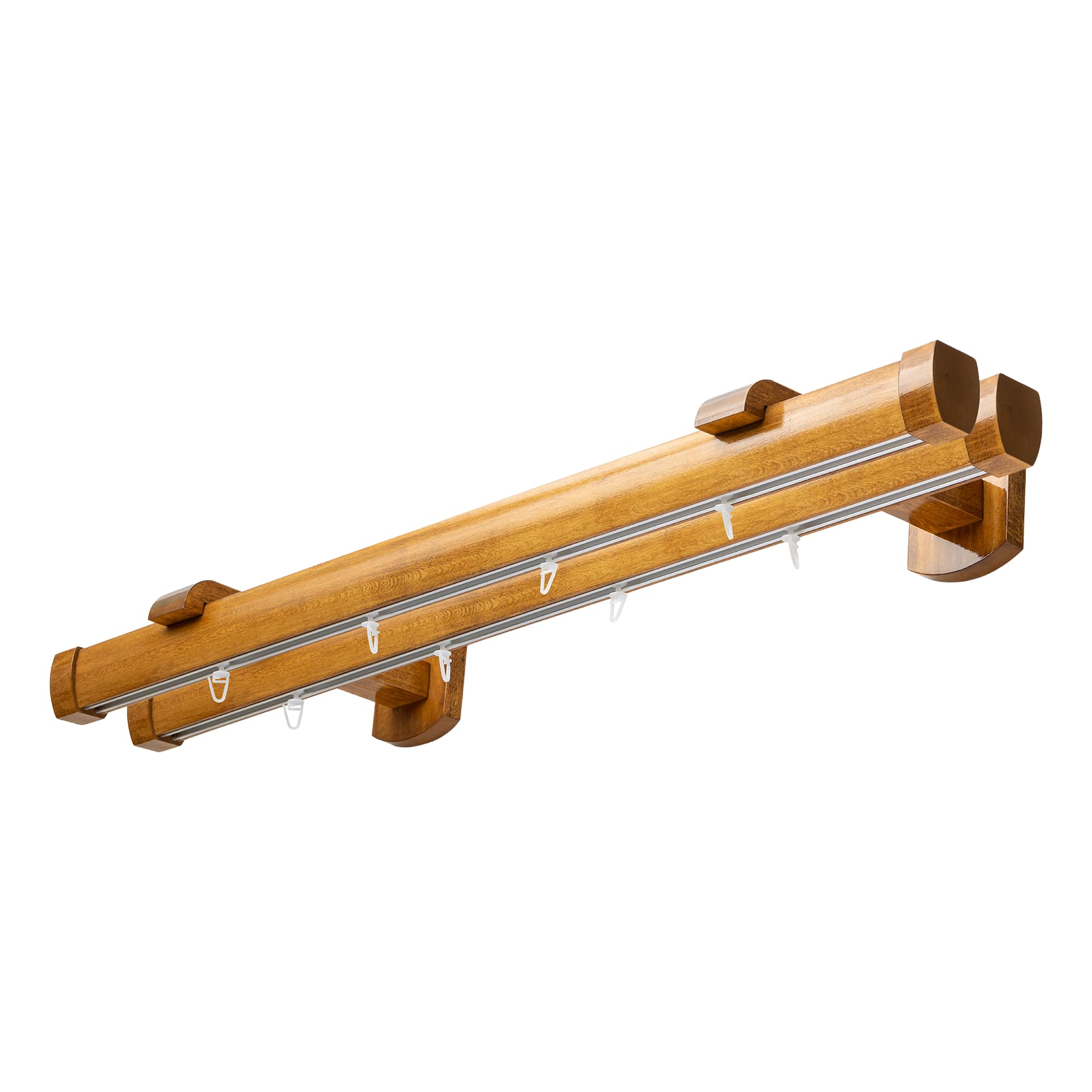 Domino két alumíniumsínes profilkarnis stejar_auriu Domino két alumíniumsínes profilkarnis Stejar_auriu