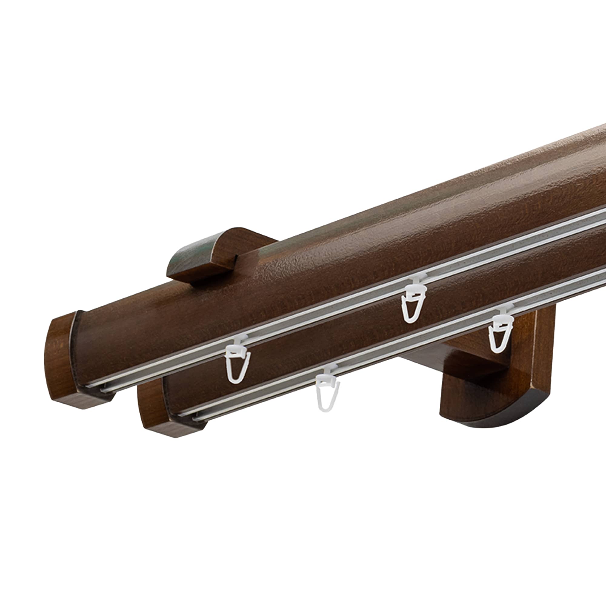 Domino két alumíniumsínes profilkarnis nuc Domino két alumíniumsínes profilkarnis Dió