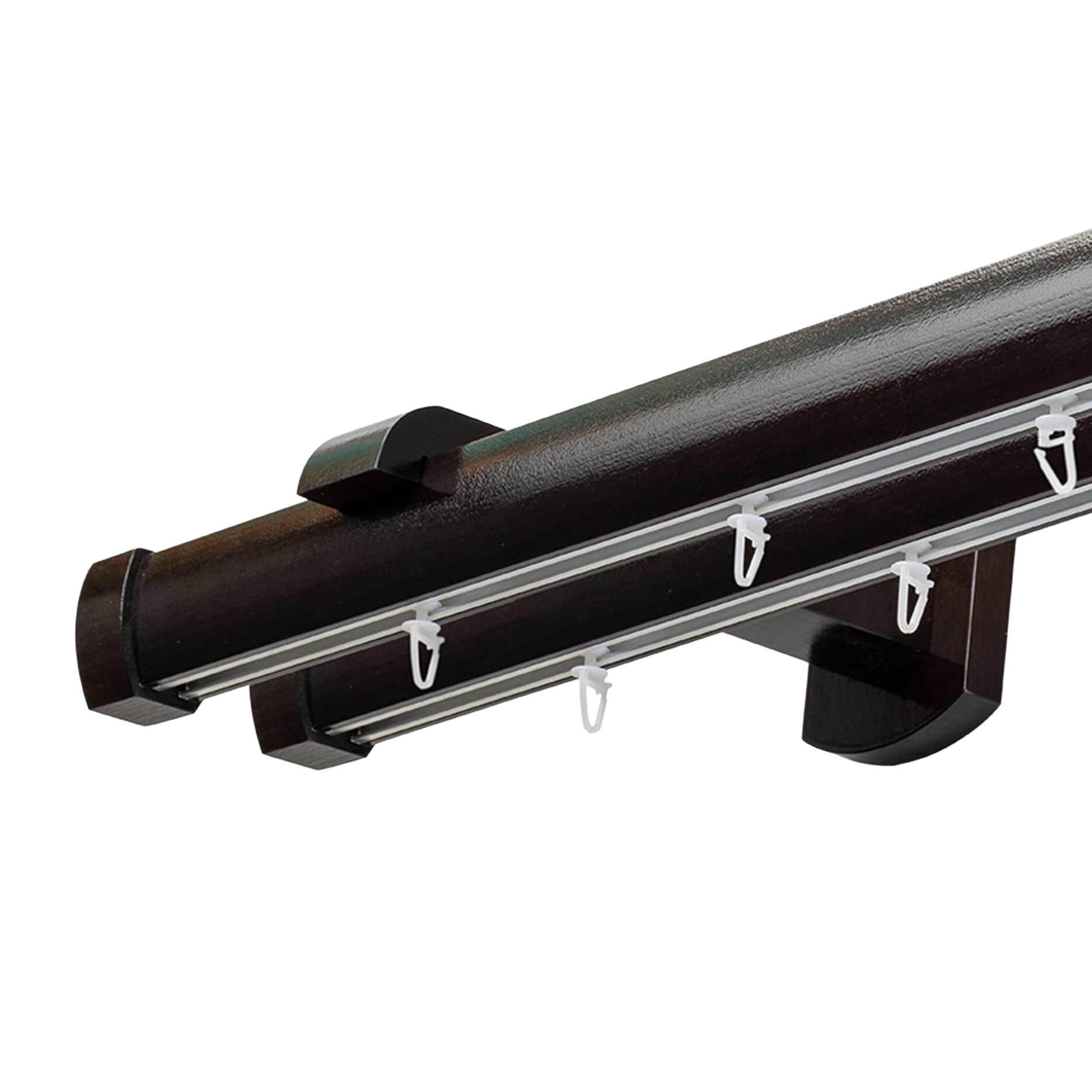 Domino két alumíniumsínes profilkarnis wenge Domino két alumíniumsínes profilkarnis Wenge