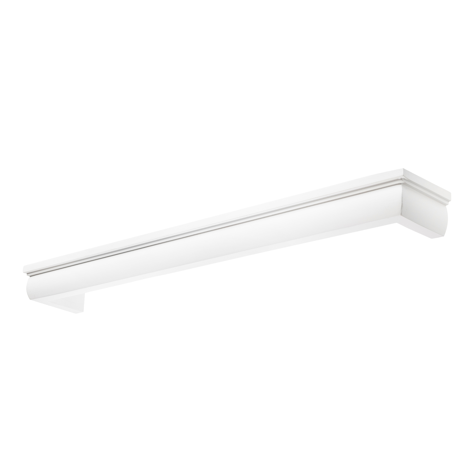 Firenze kétsoros fa előlapos sín alb Firenze kétsoros fa előlapos sín Fehér