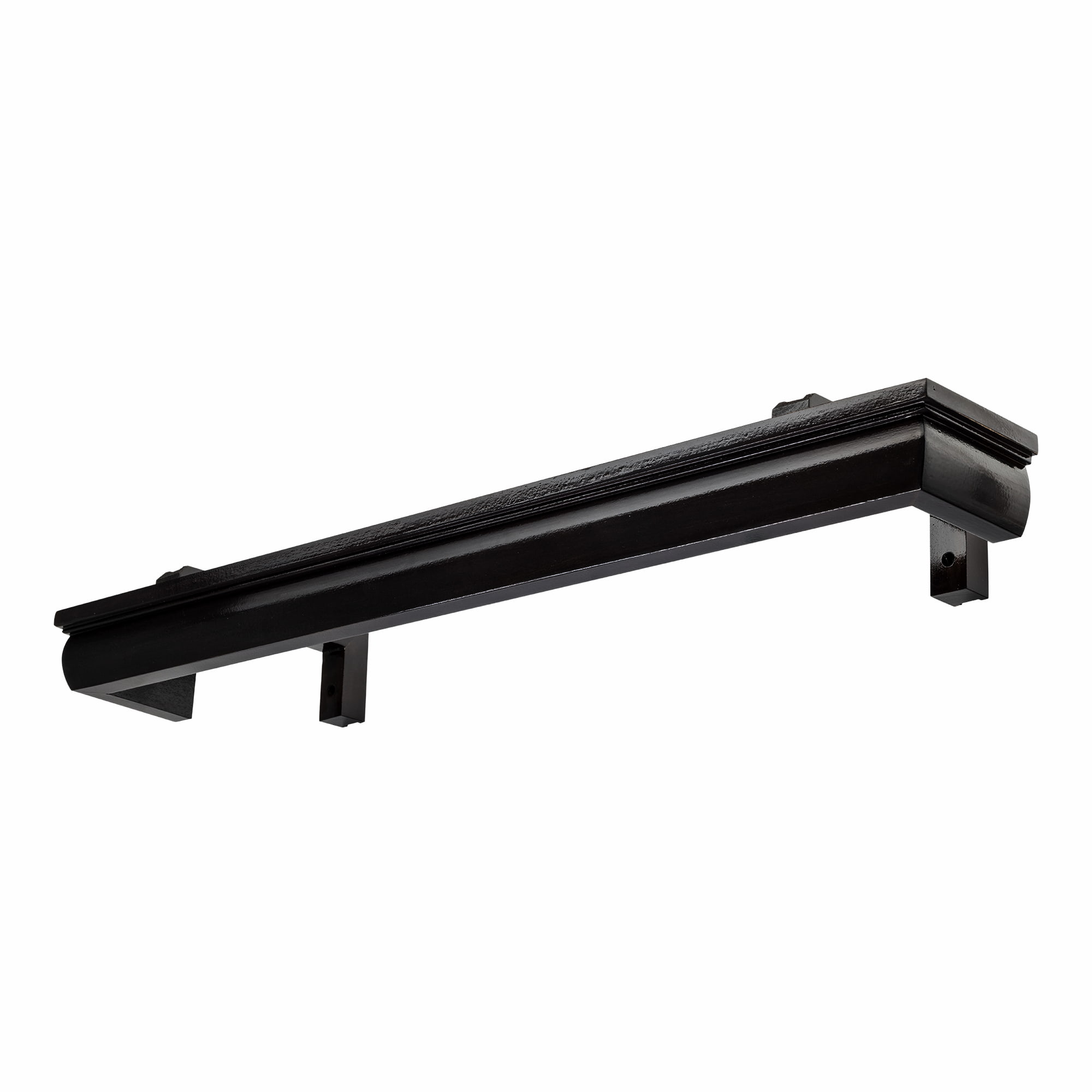 Firenze kétsoros fa előlapos sín negru Firenze kétsoros fa előlapos sín Fekete