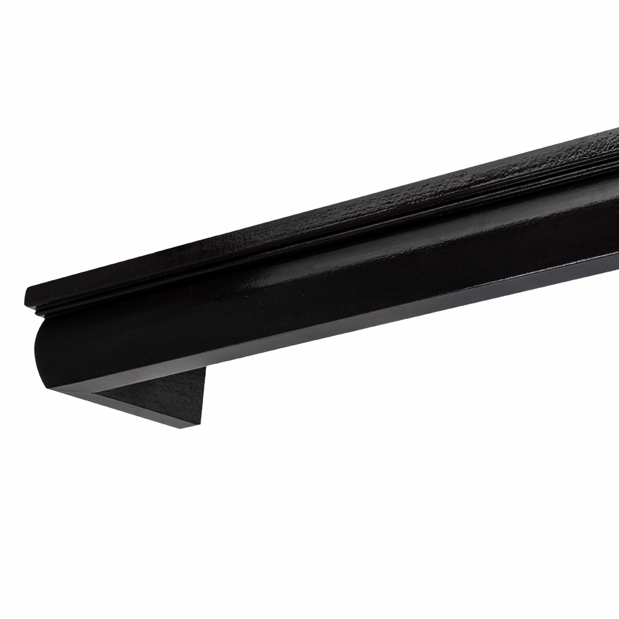 Firenze kétsoros fa előlapos sín negru Firenze kétsoros fa előlapos sín Fekete