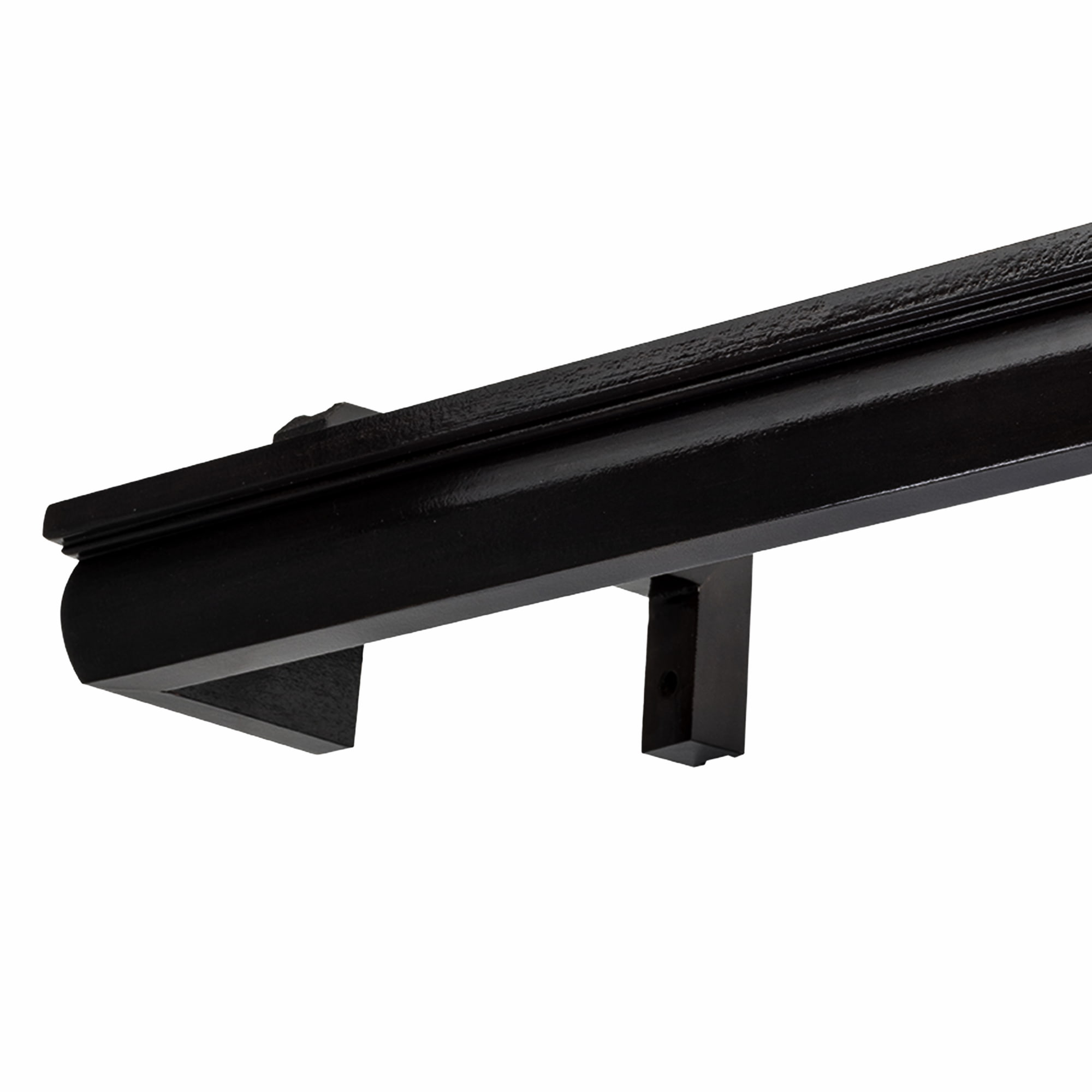 Firenze kétsoros fa előlapos sín negru Firenze kétsoros fa előlapos sín Fekete