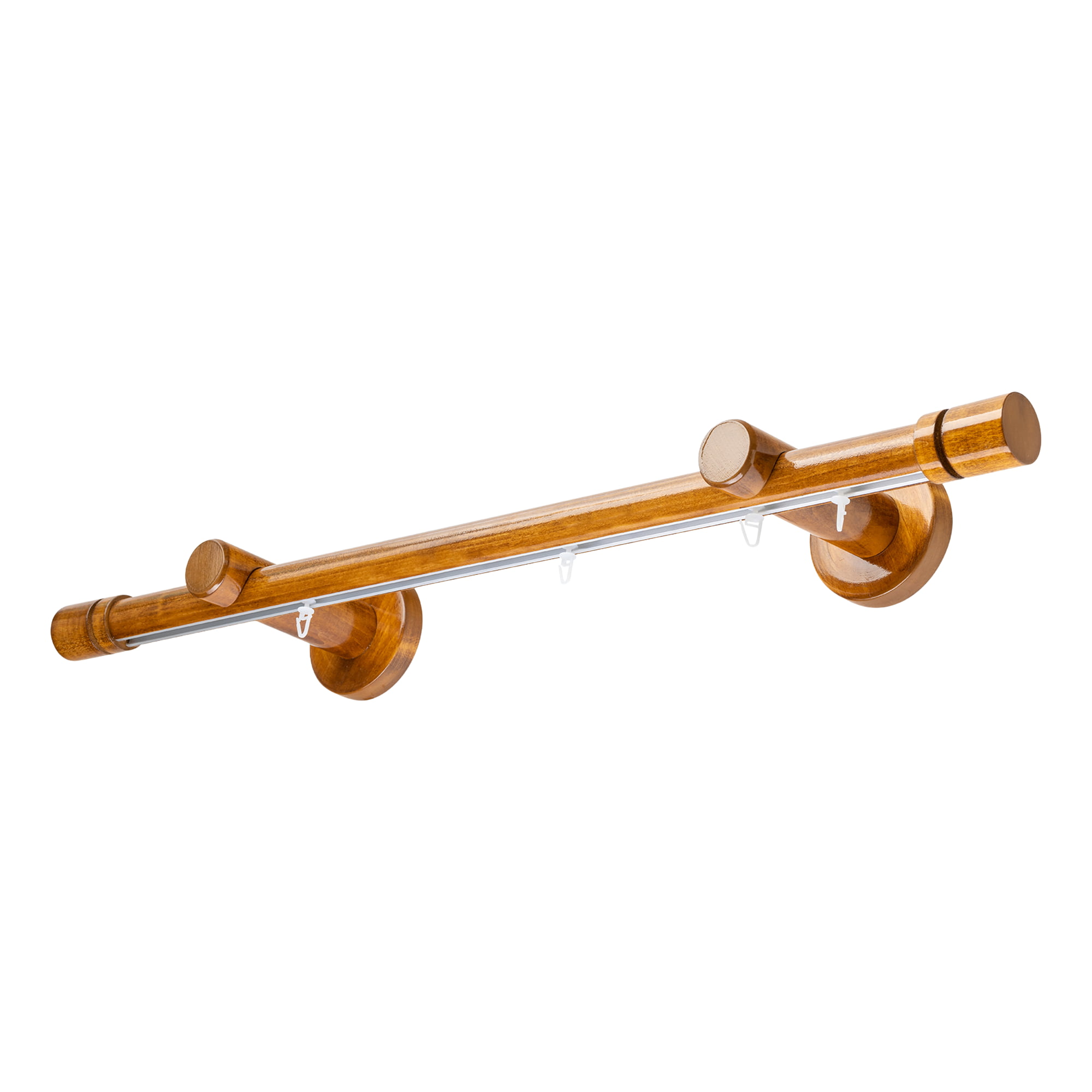 Cilindrikus egy alumíniumsínes fa rúdkarnis stejar_auriu Cilindrikus egy alumíniumsínes fa rúdkarnis Stejar_auriu