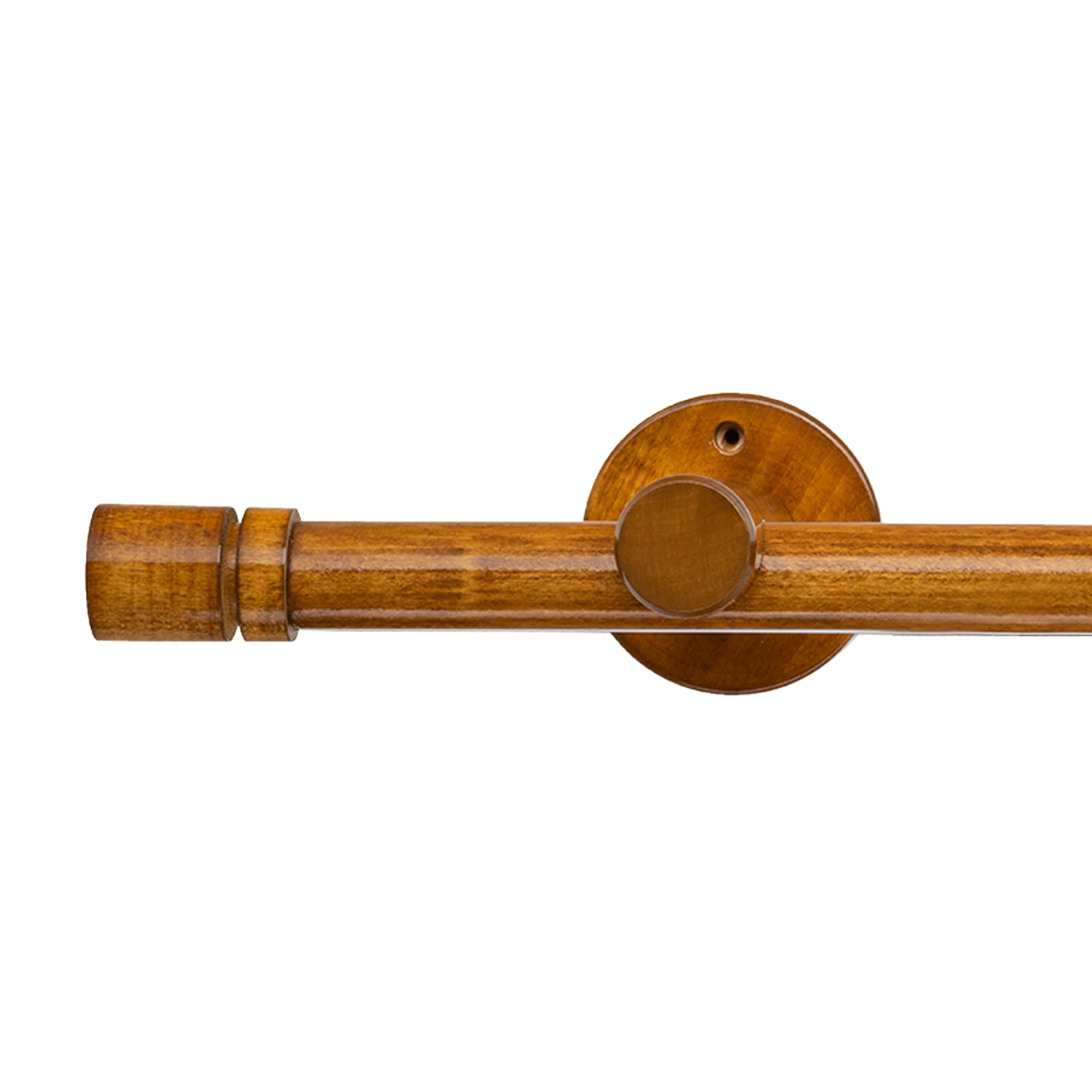 Cilindrikus egy alumíniumsínes fa rúdkarnis stejar_auriu Cilindrikus egy alumíniumsínes fa rúdkarnis Stejar_auriu