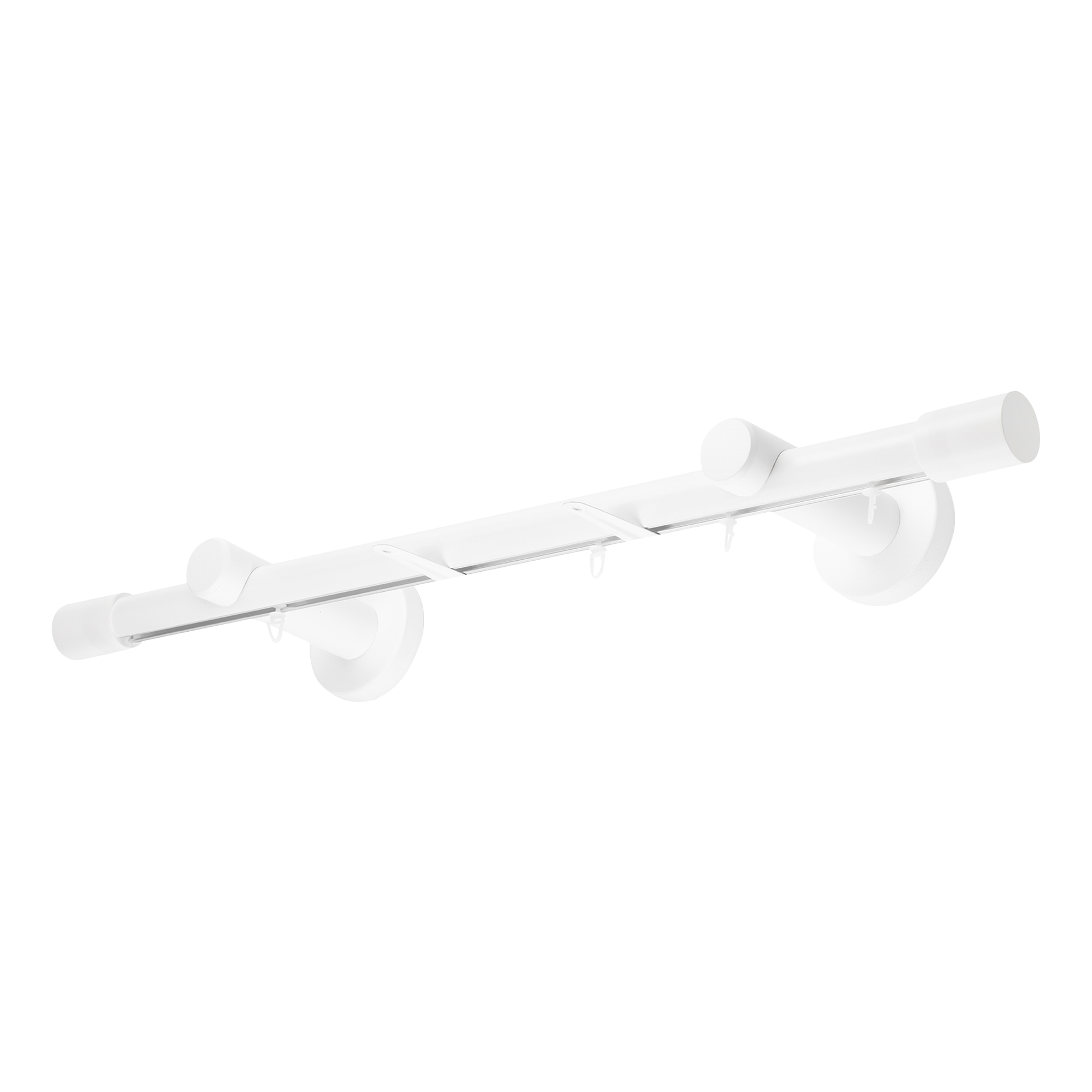 Luna egy alumíniumsínes fa rúdkarnis alb Luna egy alumíniumsínes fa rúdkarnis Fehér