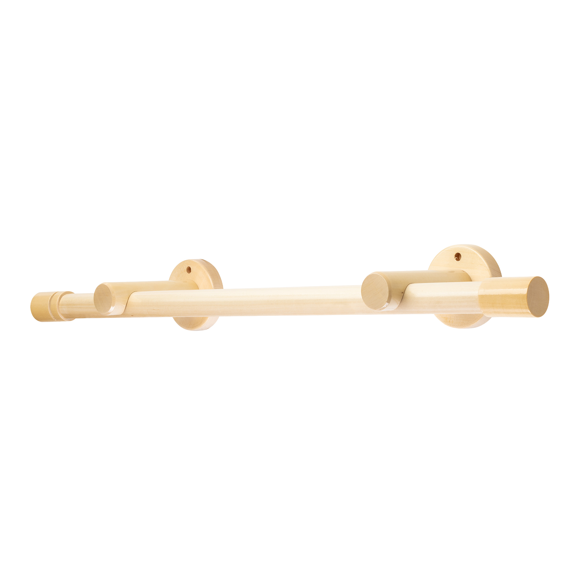 Luna egy alumíniumsínes fa rúdkarnis natur Luna egy alumíniumsínes fa rúdkarnis Natúr