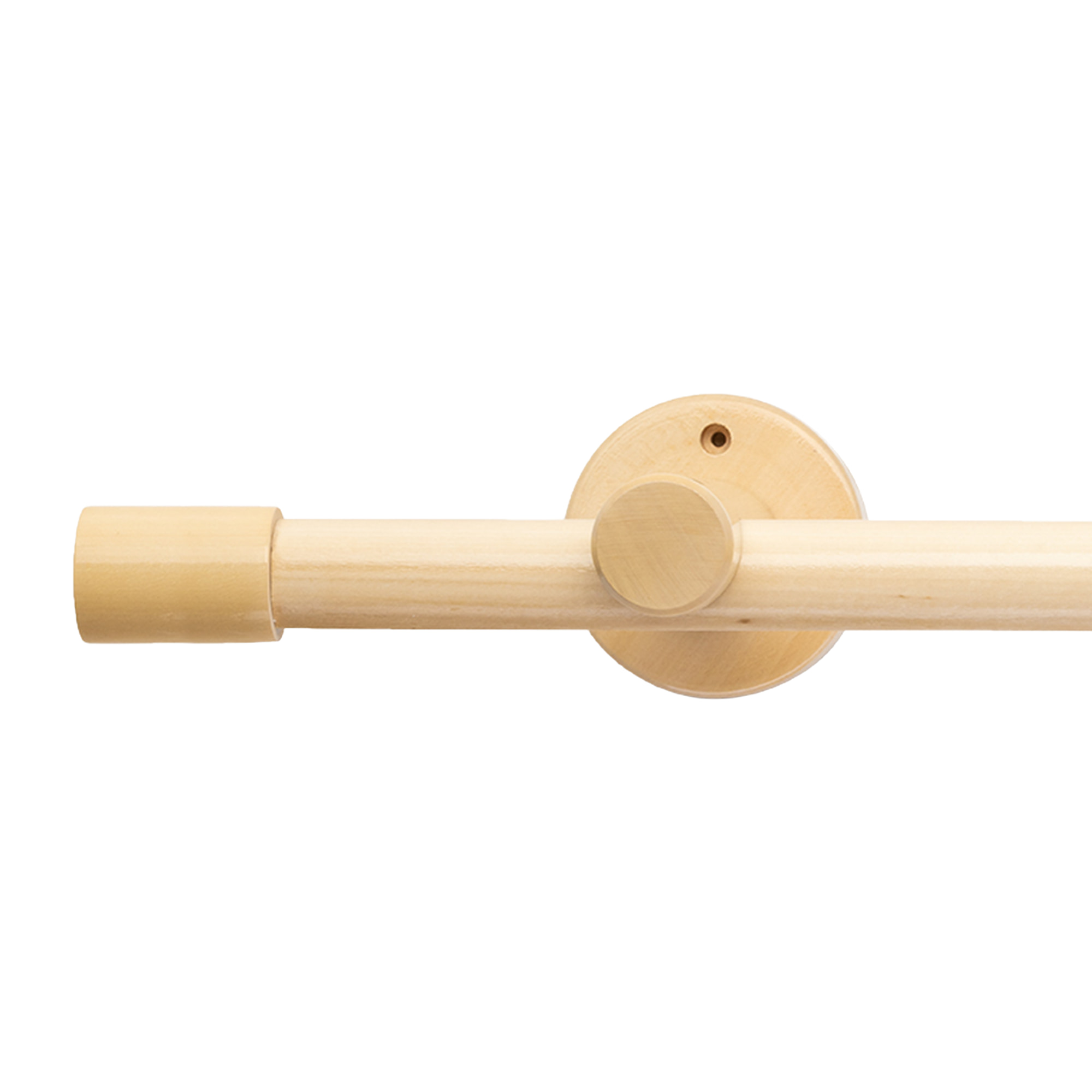 Luna egy alumíniumsínes fa rúdkarnis natur Luna egy alumíniumsínes fa rúdkarnis Natúr