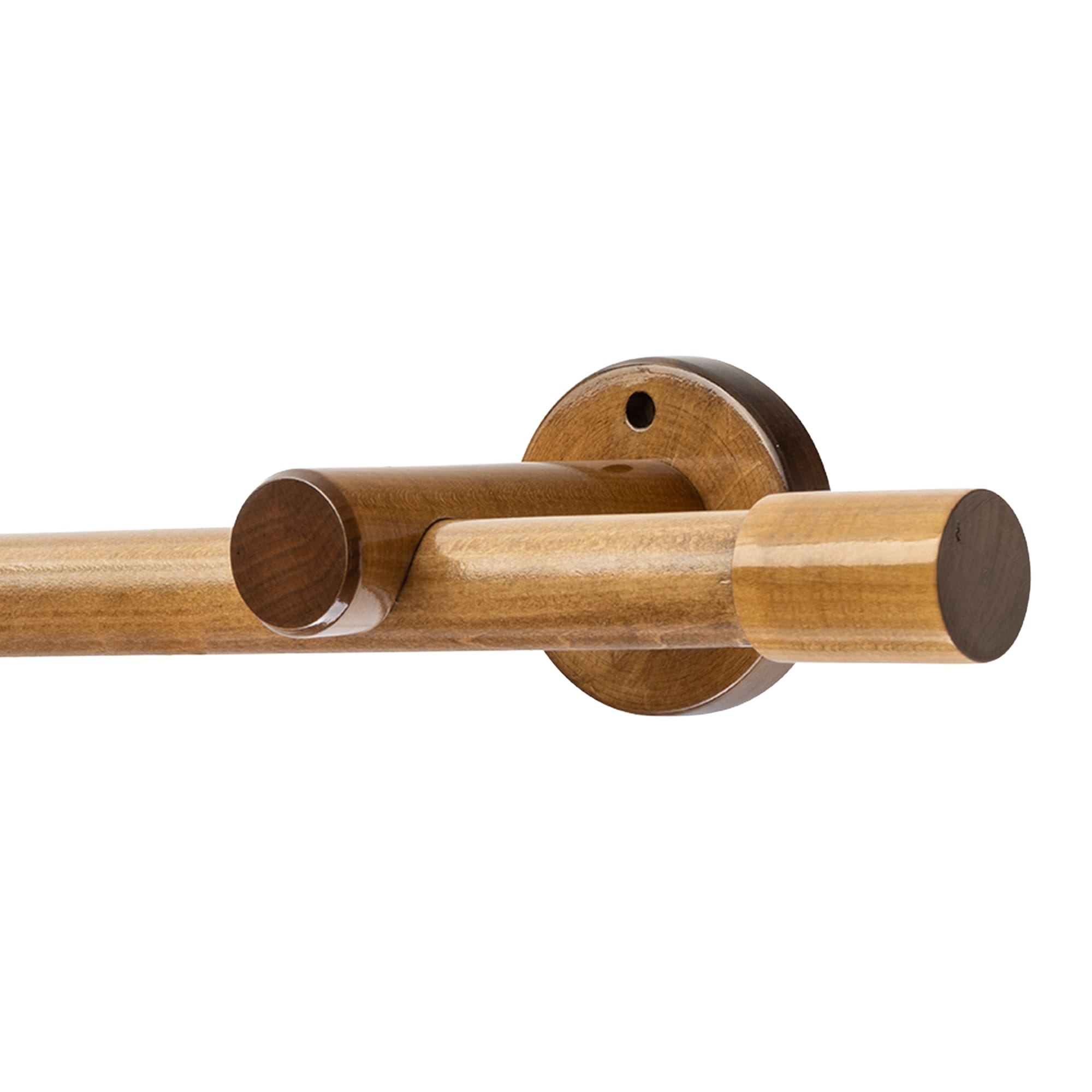 Luna egy alumíniumsínes fa rúdkarnis stejar Luna egy alumíniumsínes fa rúdkarnis Tölgy