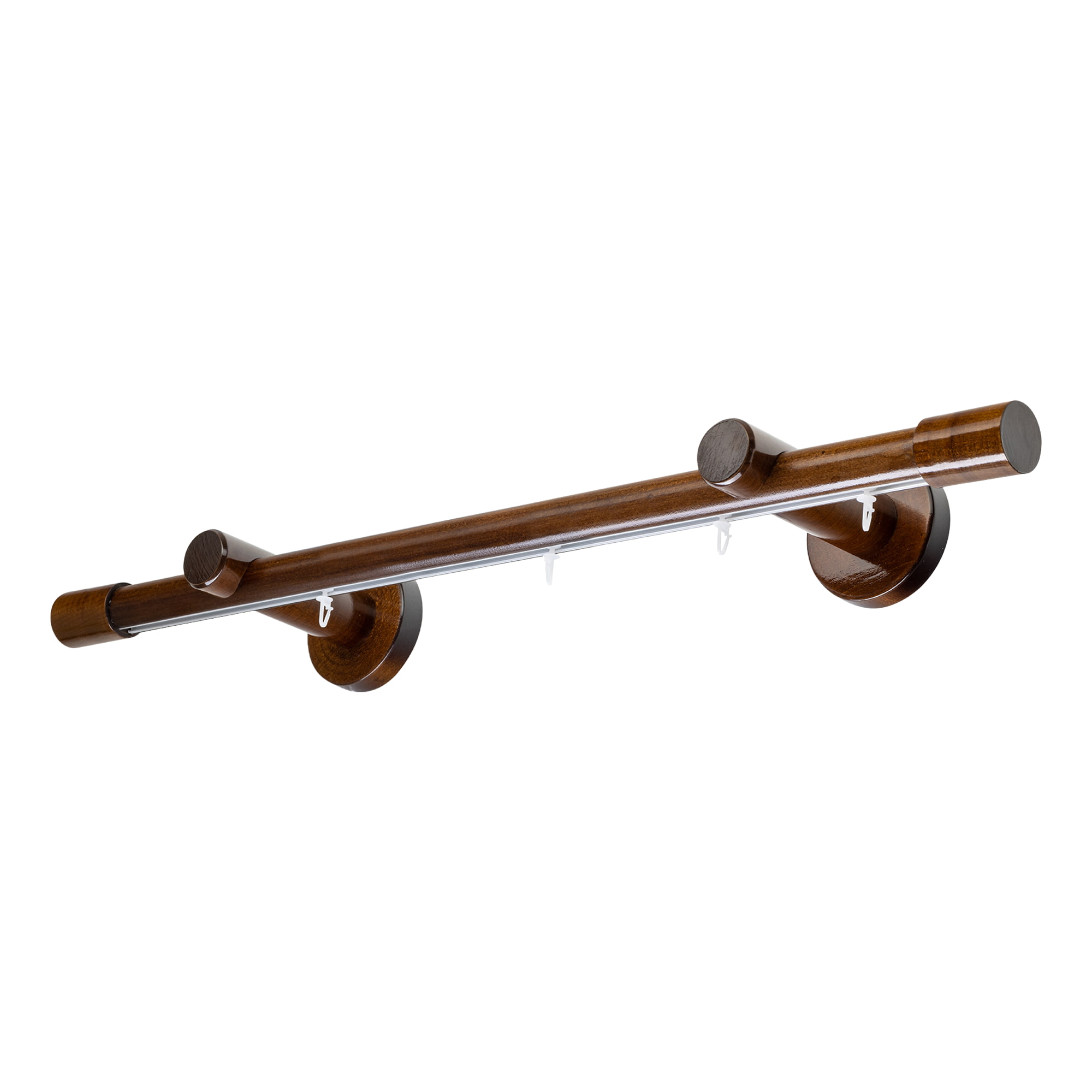 Luna egy alumíniumsínes fa rúdkarnis nuc Luna egy alumíniumsínes fa rúdkarnis Dió