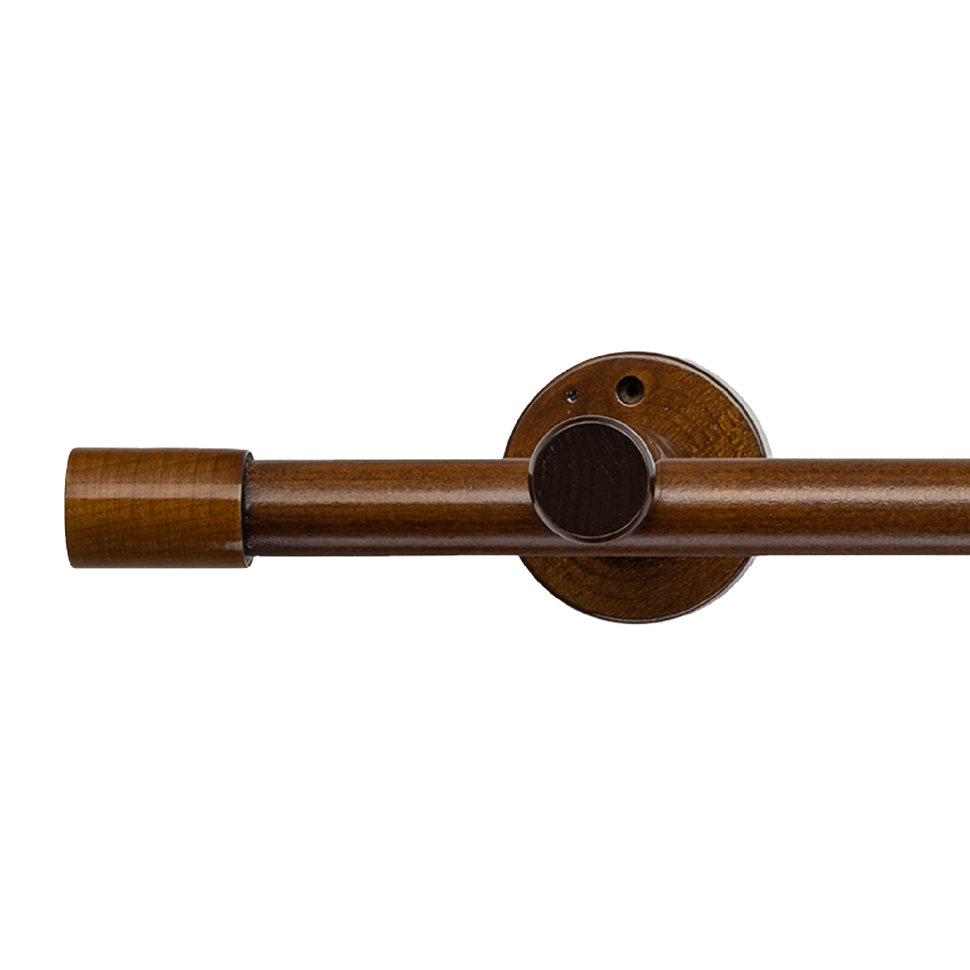 Luna egy alumíniumsínes fa rúdkarnis negru Luna egy alumíniumsínes fa rúdkarnis Fekete