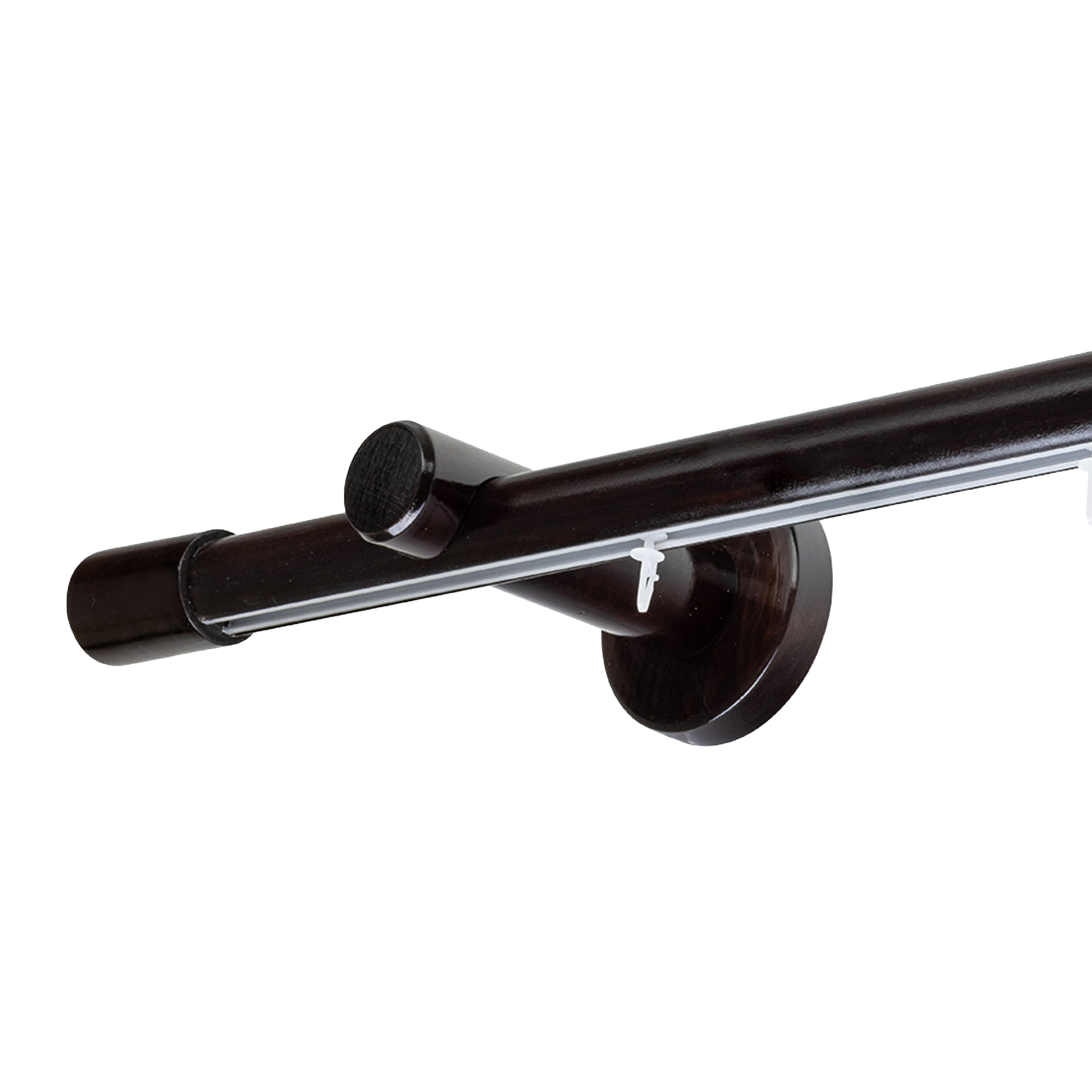 Luna egy alumíniumsínes fa rúdkarnis wenge Luna egy alumíniumsínes fa rúdkarnis Wenge