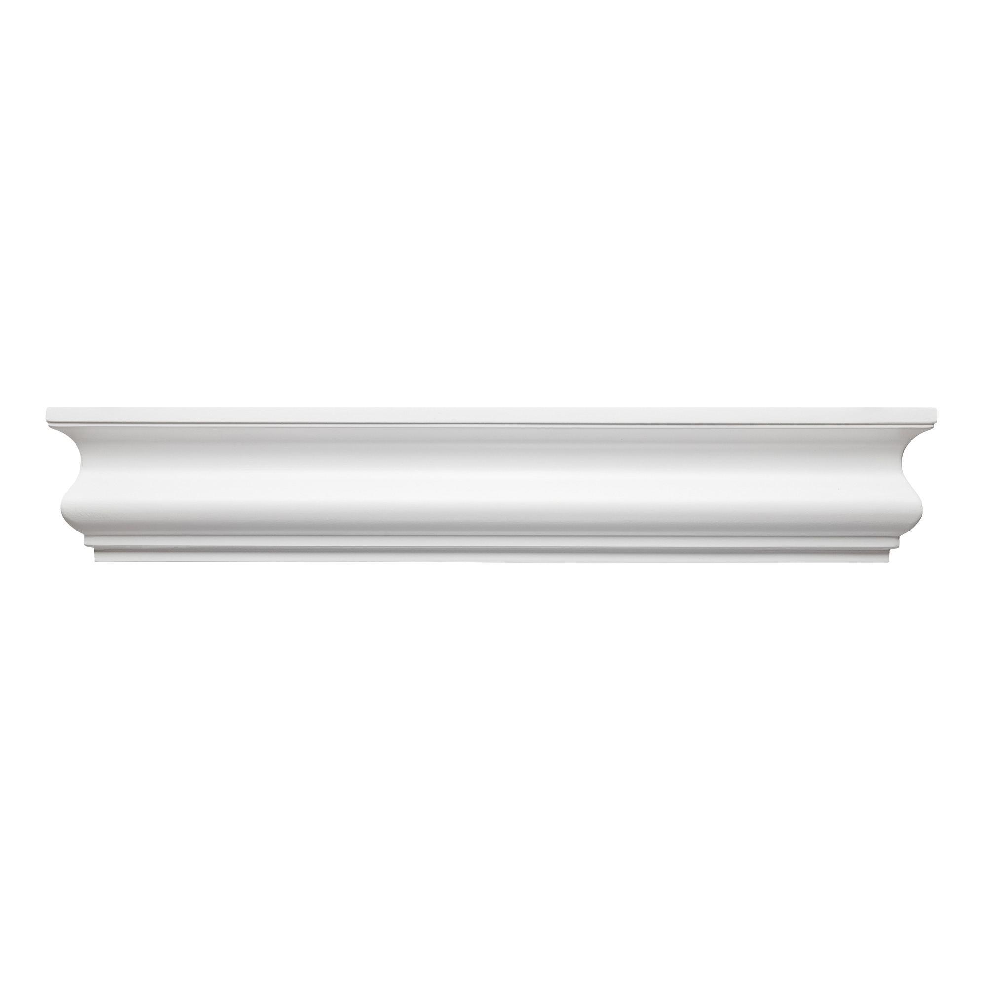 Athéna fa előlapos függönykarnis alb Athéna fa előlapos függönykarnis Fehér