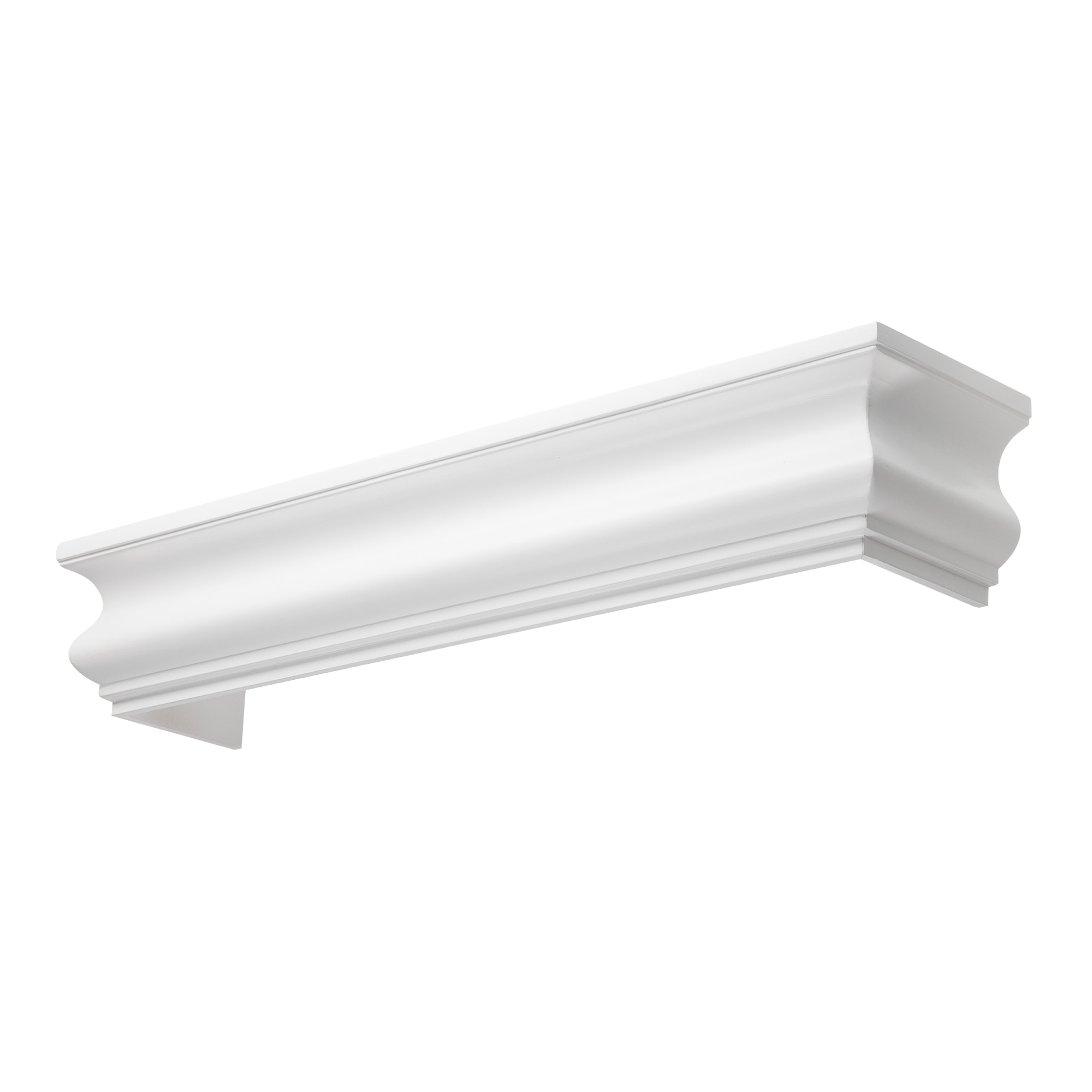 Athéna fa előlapos függönykarnis alb Athéna fa előlapos függönykarnis Fehér