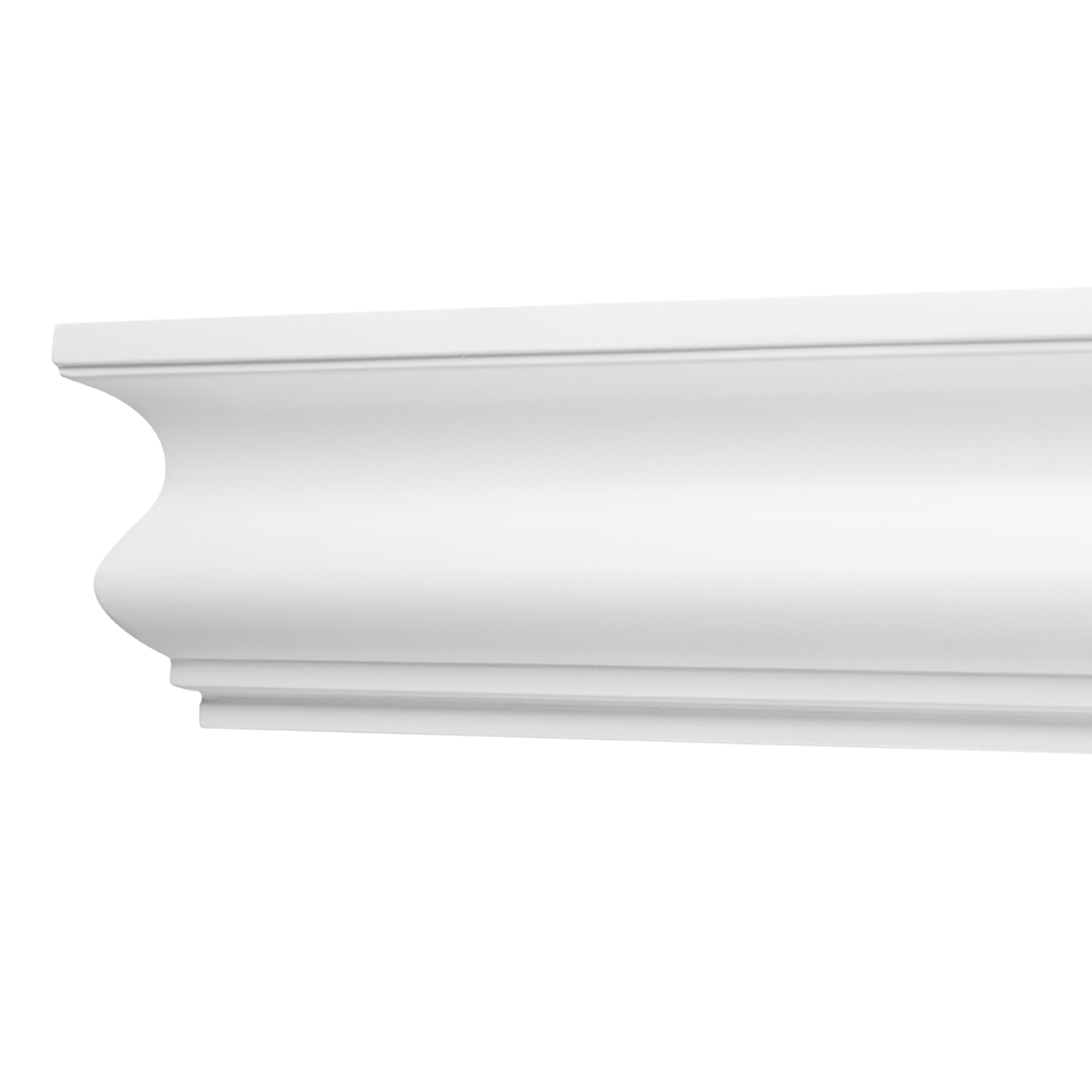 Athéna fa előlapos függönykarnis alb Athéna fa előlapos függönykarnis Fehér