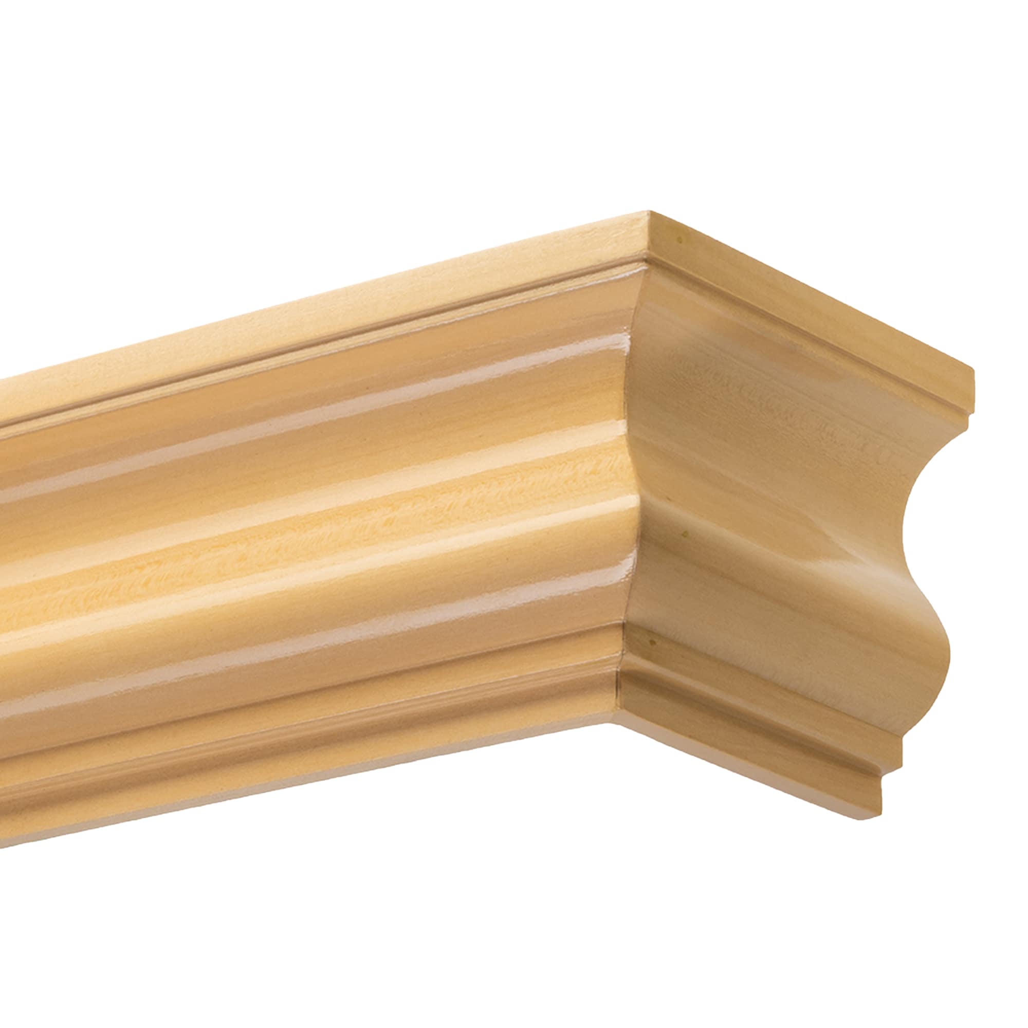 Athéna fa előlapos függönykarnis natur Athéna fa előlapos függönykarnis Natúr