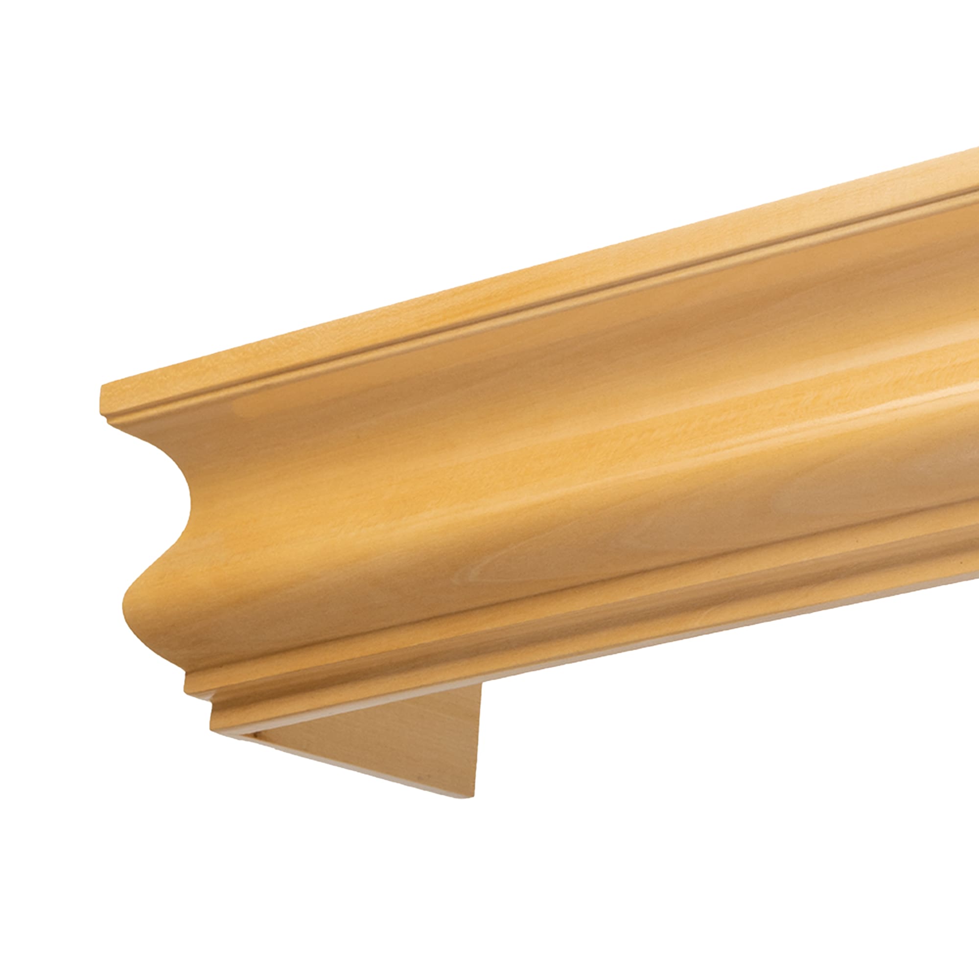 Athéna fa előlapos függönykarnis natur Athéna fa előlapos függönykarnis Natúr