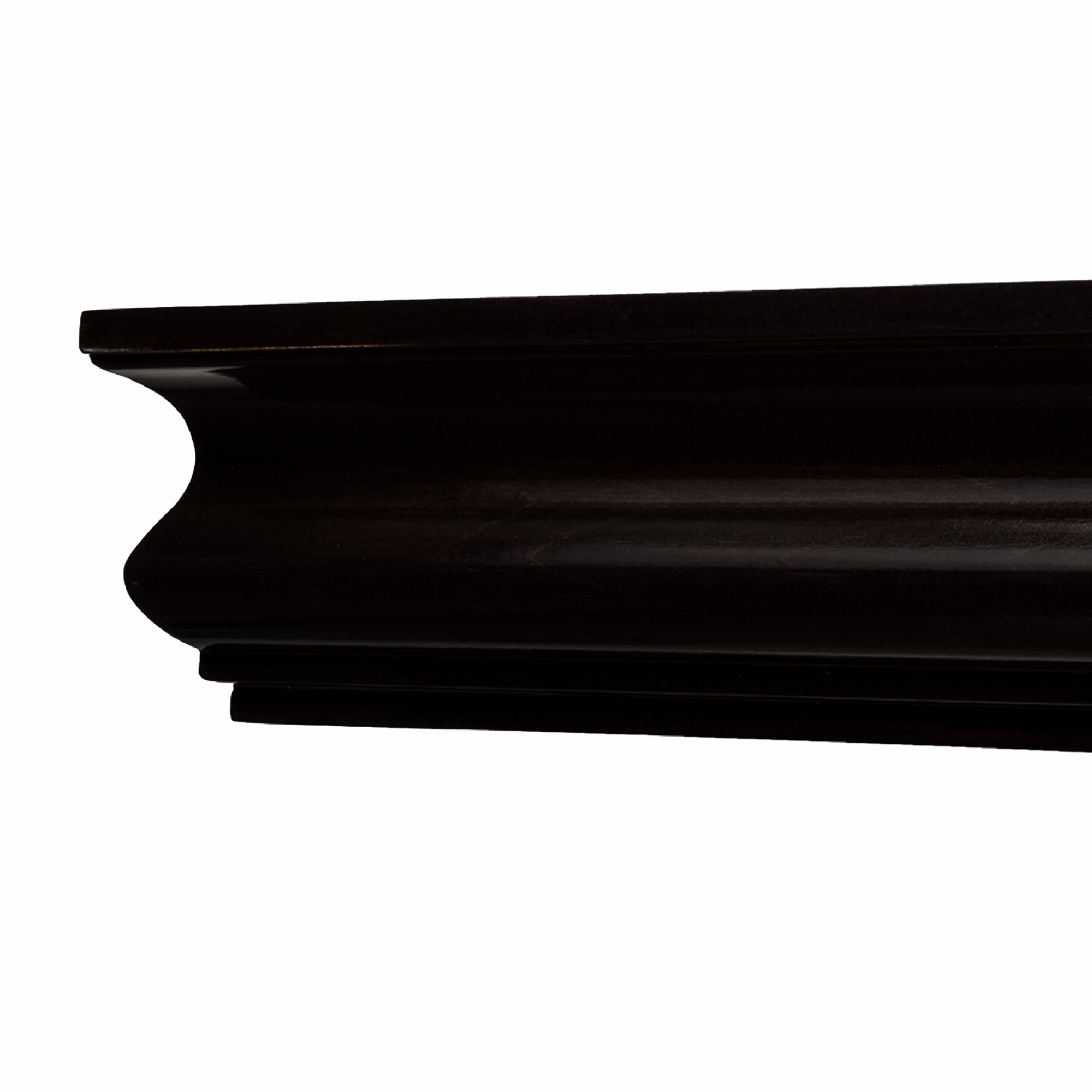 Athéna fa előlapos függönykarnis negru Athéna fa előlapos függönykarnis Fekete