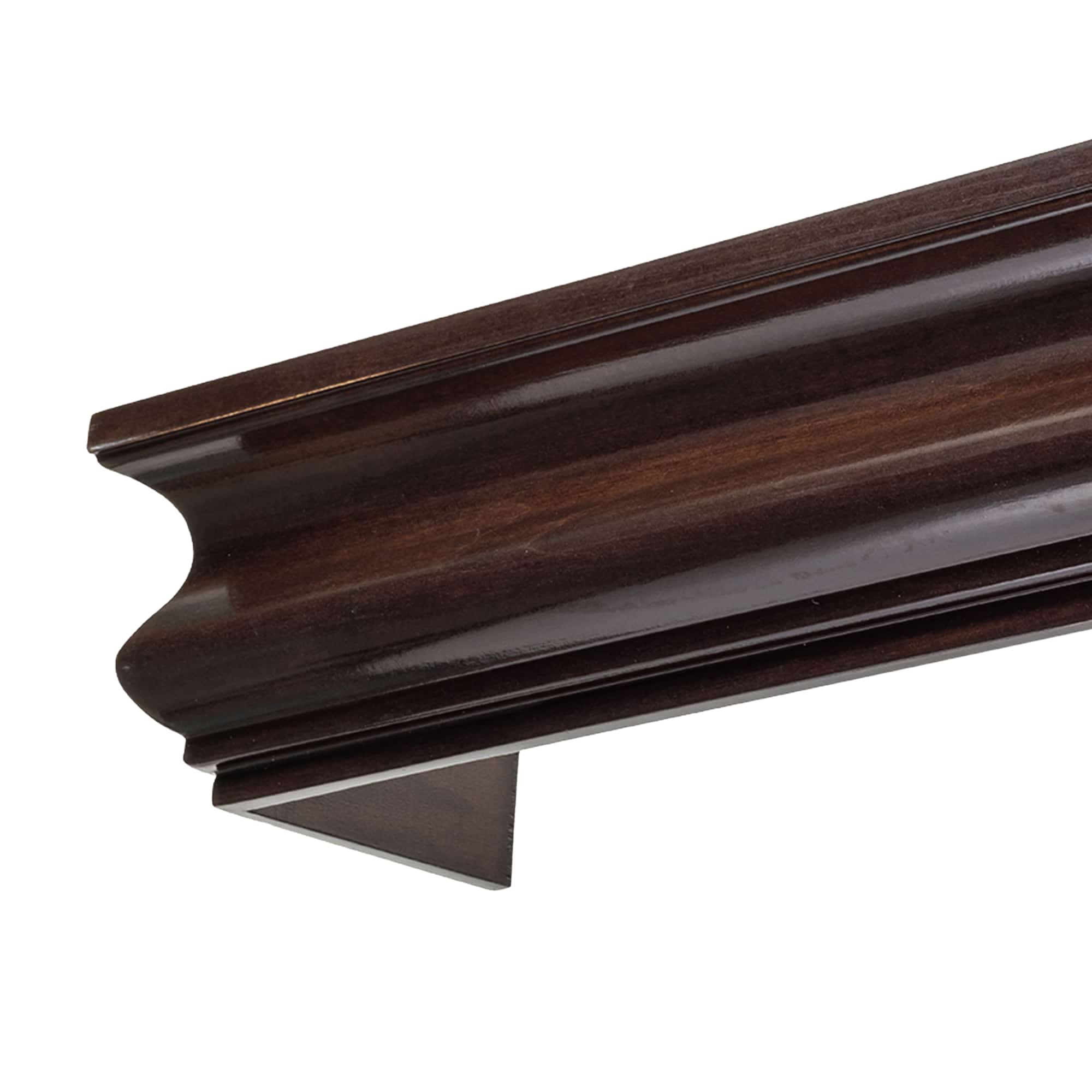 Athéna fa előlapos függönykarnis wenge Athéna fa előlapos függönykarnis Wenge