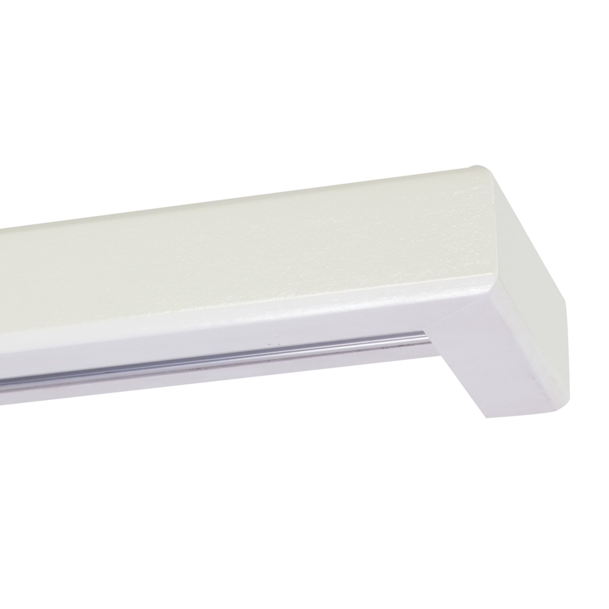 Négyzet kétsoros fa előlapos sín alb Négyzet kétsoros fa előlapos sín Fehér