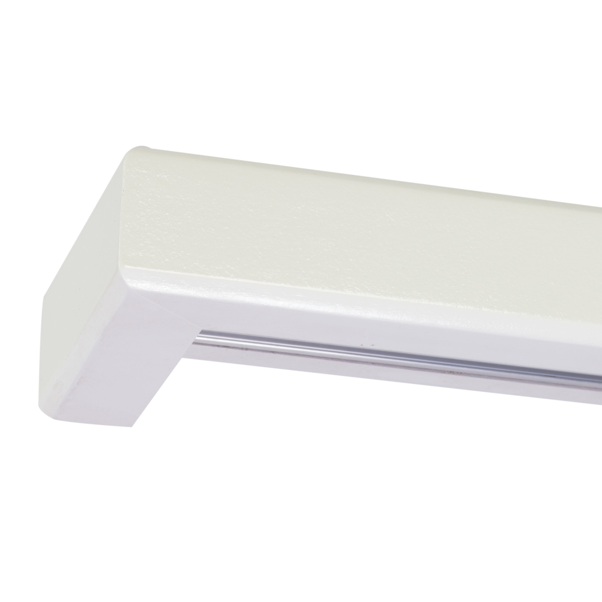 Négyzet kétsoros fa előlapos sín alb Négyzet kétsoros fa előlapos sín Fehér