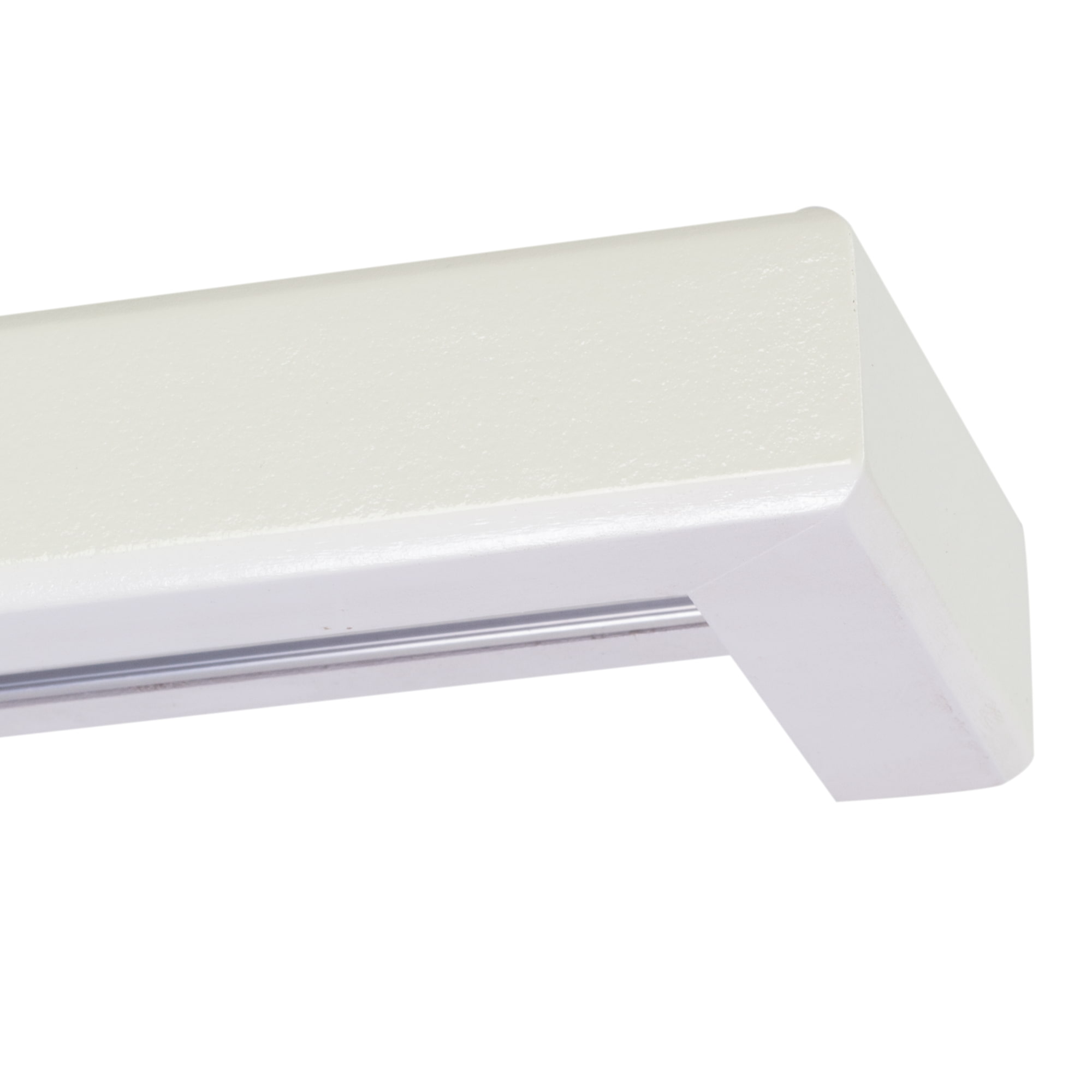 Négyzet kétsoros fa előlapos sín alb Négyzet kétsoros fa előlapos sín Fehér