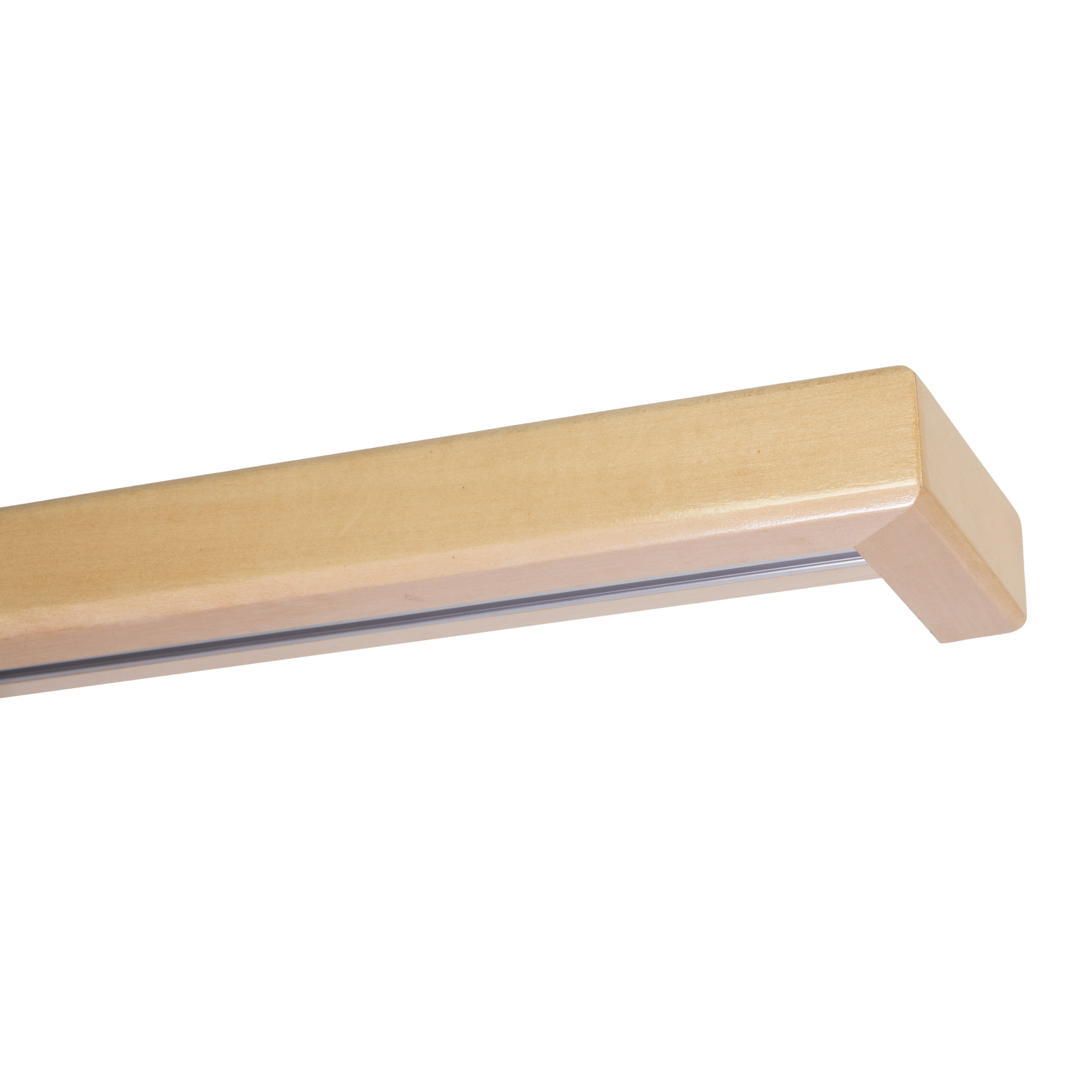 Négyzet kétsoros fa előlapos sín natur Négyzet kétsoros fa előlapos sín Natúr