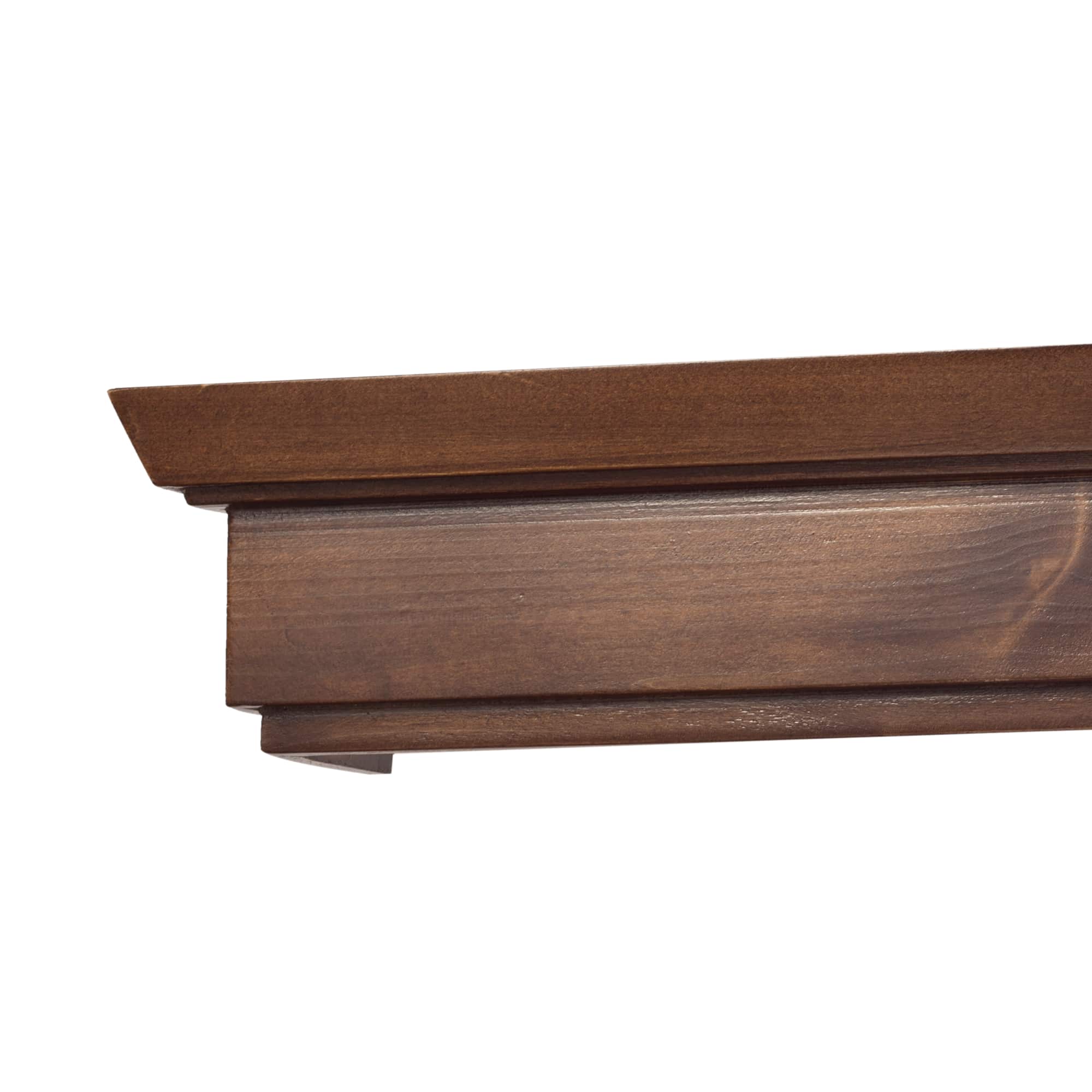 Konik fa előlapos függönykarnis nuc Konik fa előlapos függönykarnis Dió