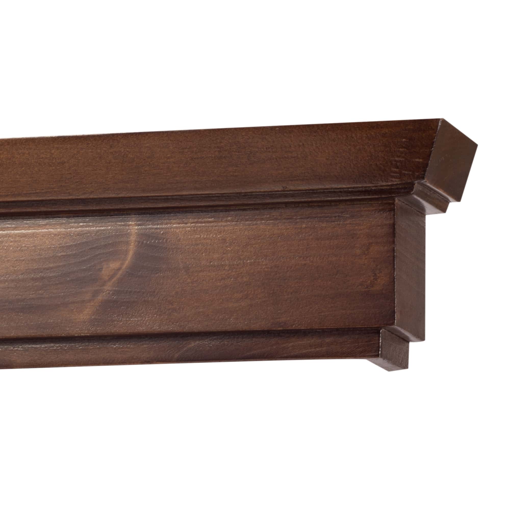 Konik fa előlapos függönykarnis nuc Konik fa előlapos függönykarnis Dió